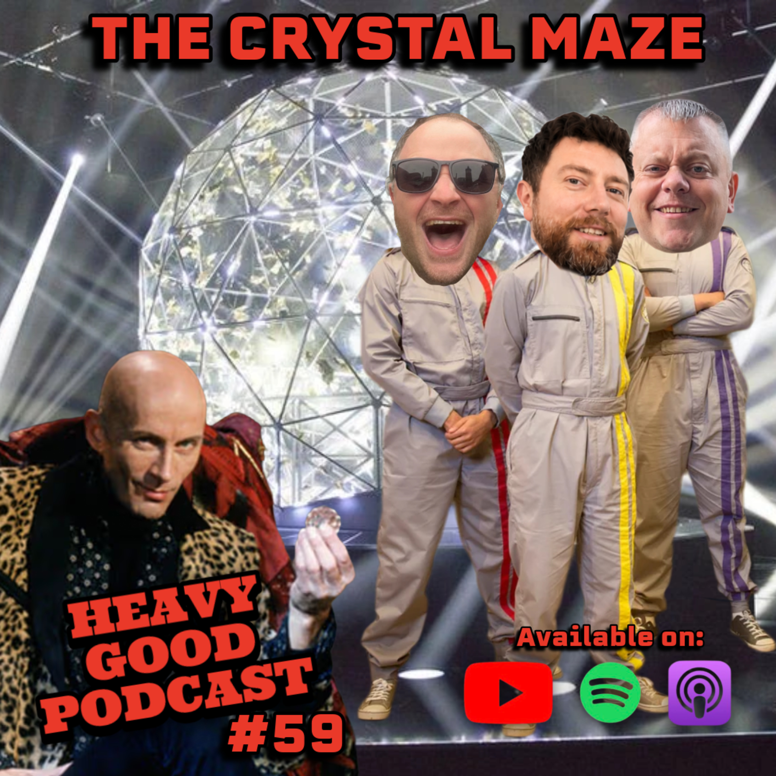 The Crystal Maze | Guitar Scelping | Divorced Dads | Tim Curry| The Heavy Good Podcast #59 episode artwork
