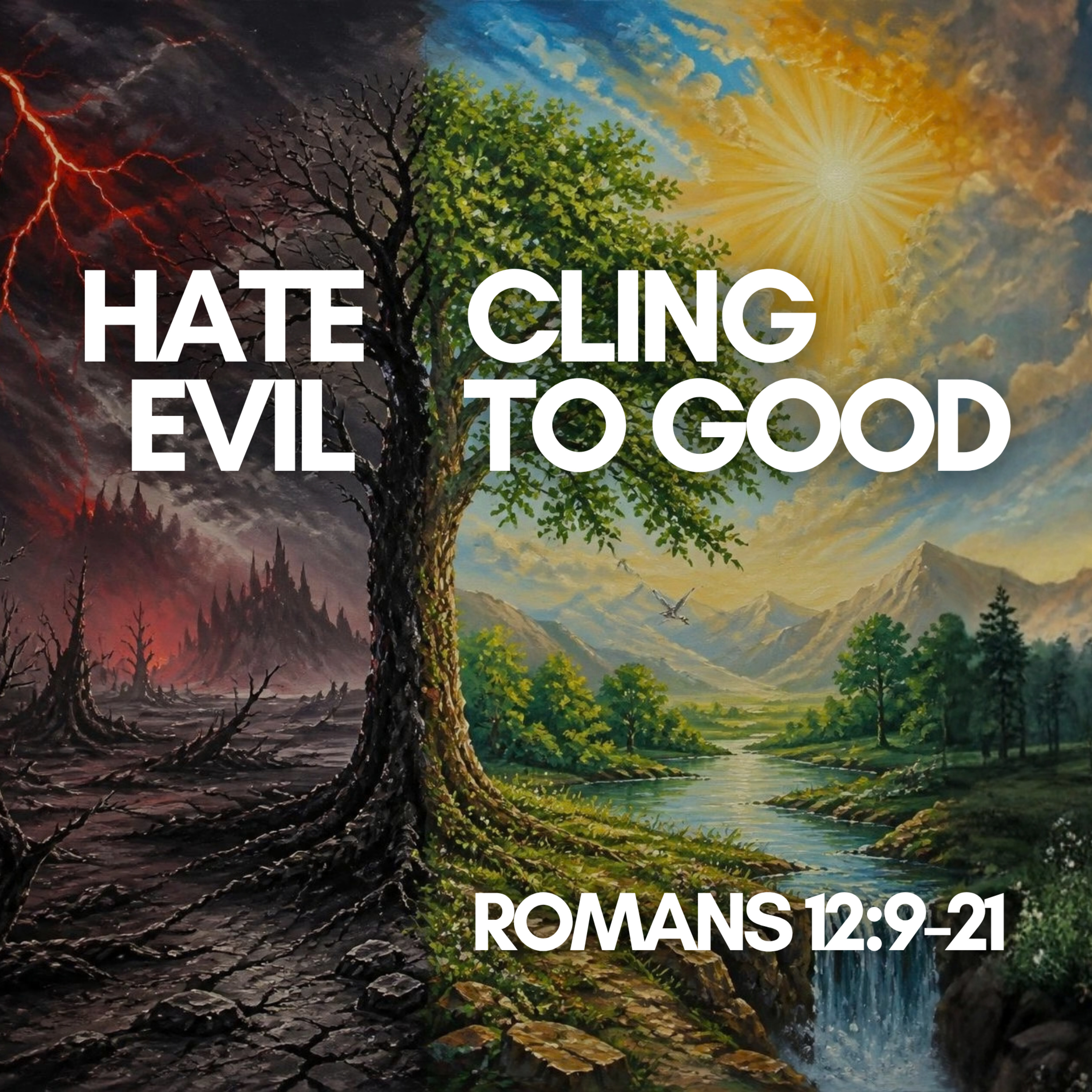 Hate Evil. Cling to Good. episode artwork