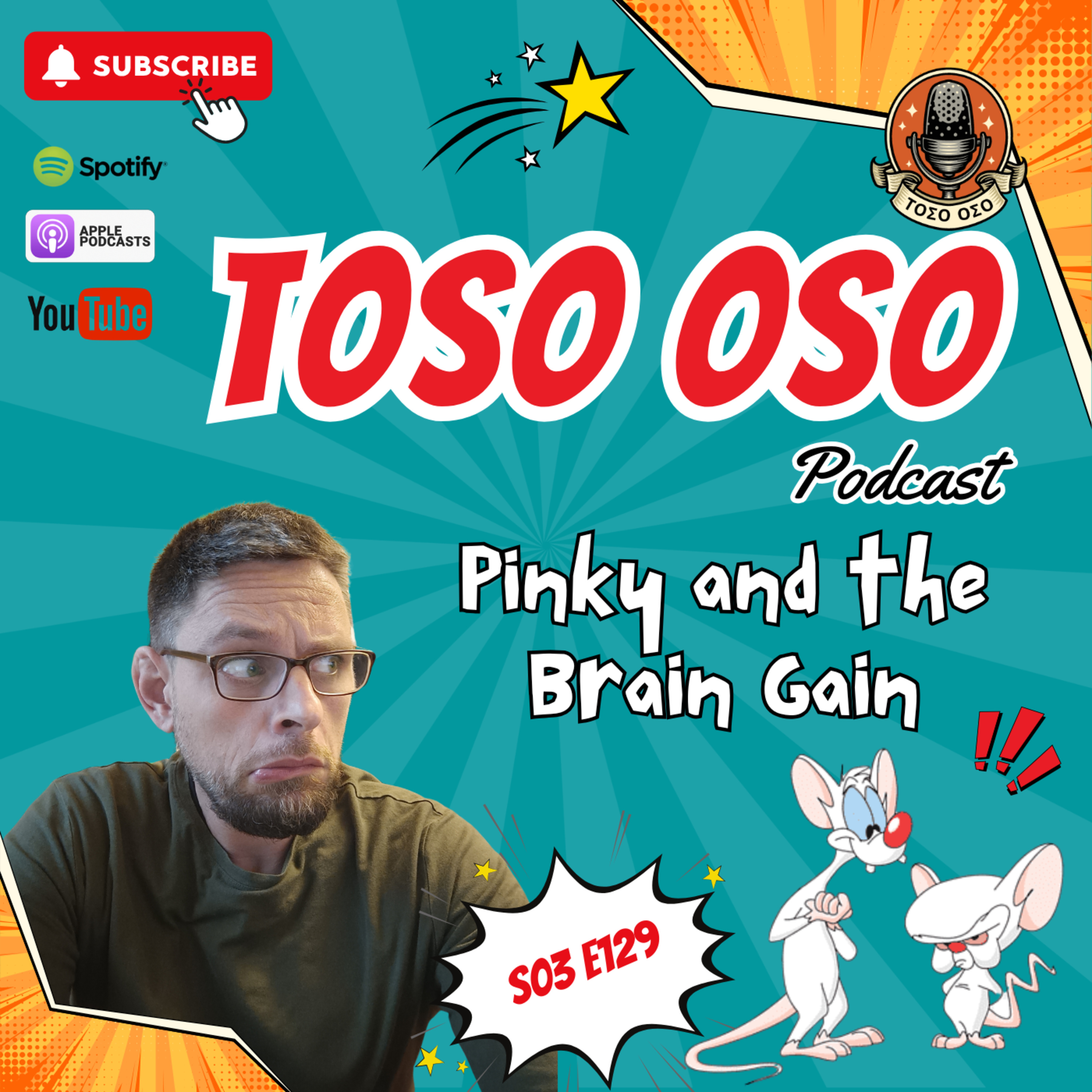 Pinky and the Brain Gain episode artwork