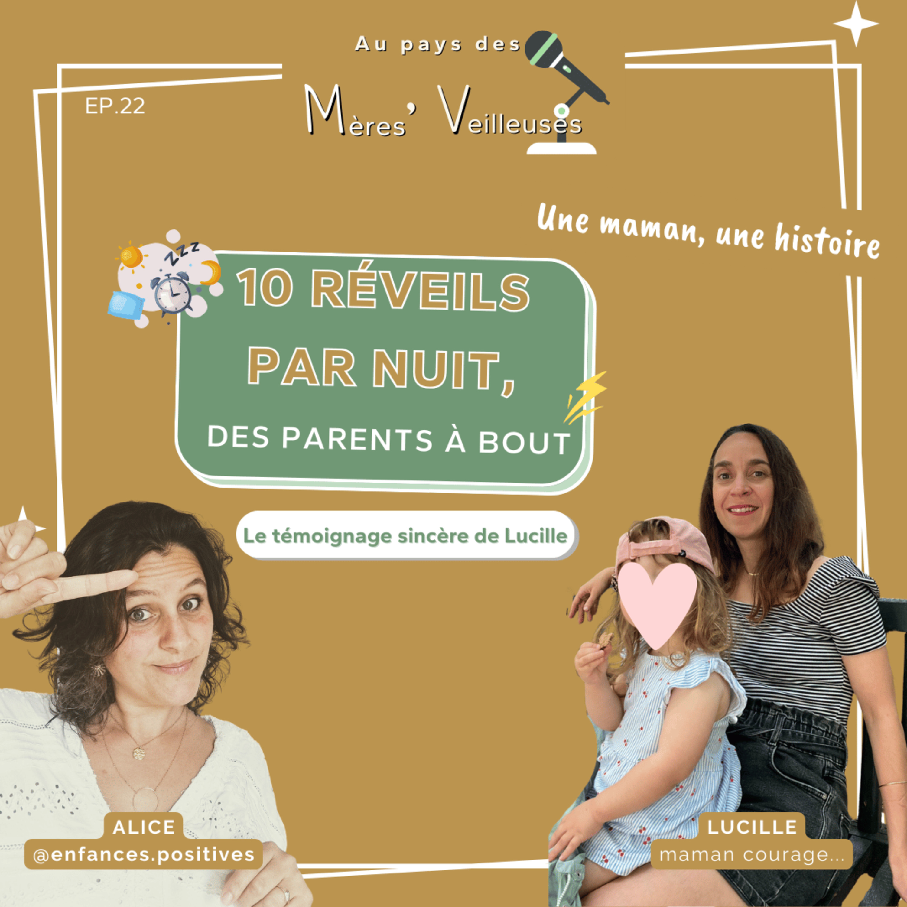 Au pays des Mères\' Veilleuses – Le podcast qui éclaire les parents sur le sommeil et la parentalité