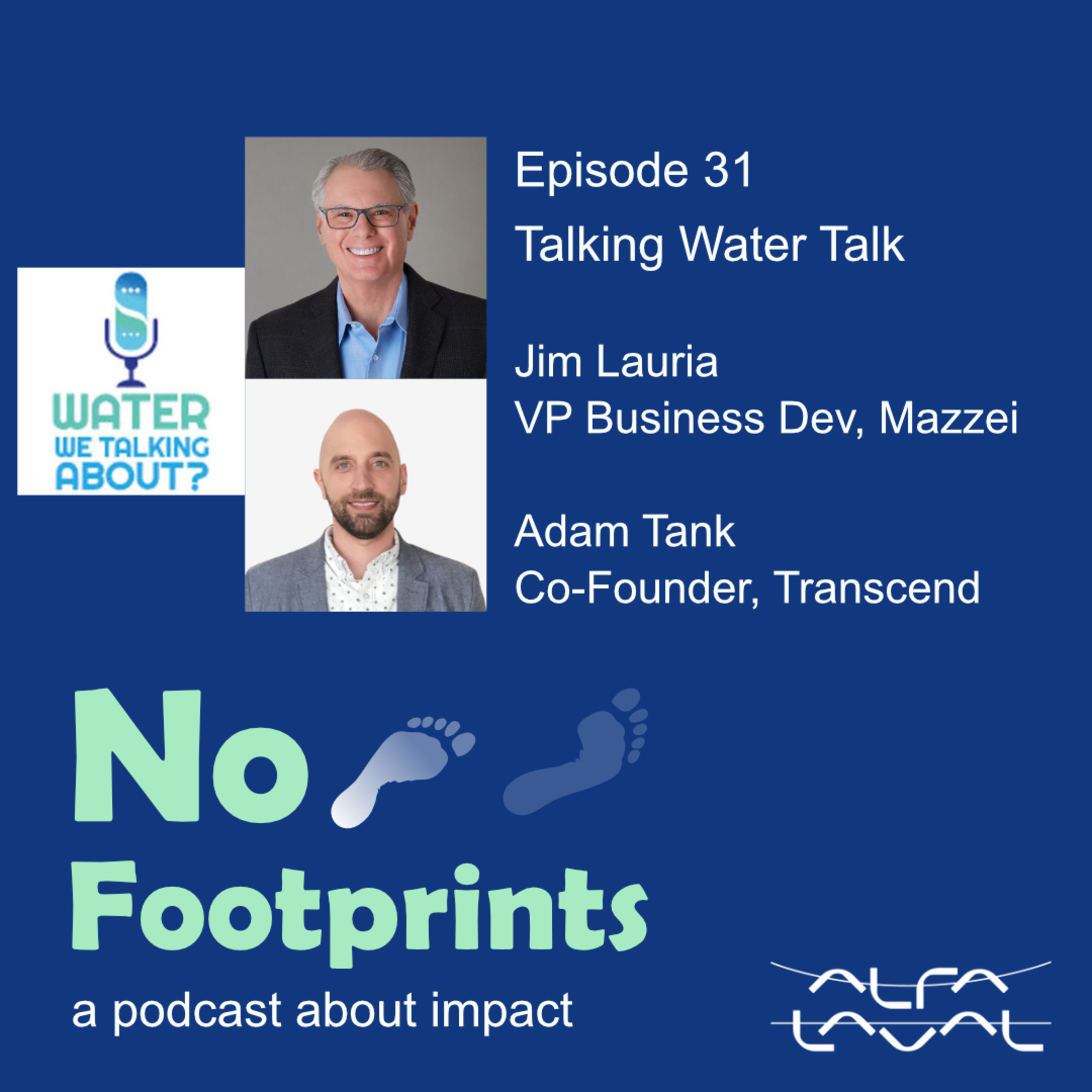 Interview with Jim Lauria and Adam Tank of Water We Talking About? episode artwork
