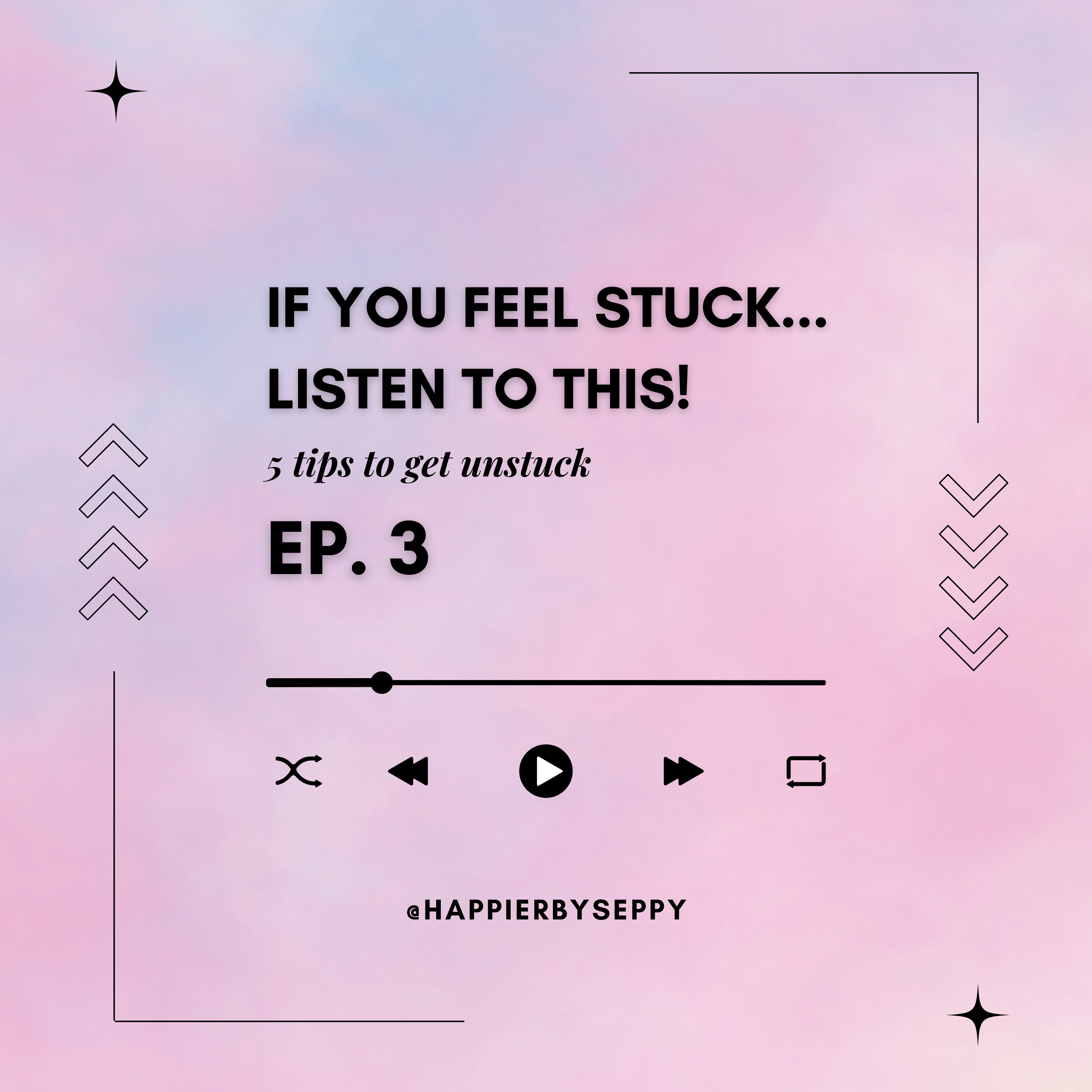 If you feel stuck… listen to this 🩷 5 tips to get UNSTUCK ! episode artwork