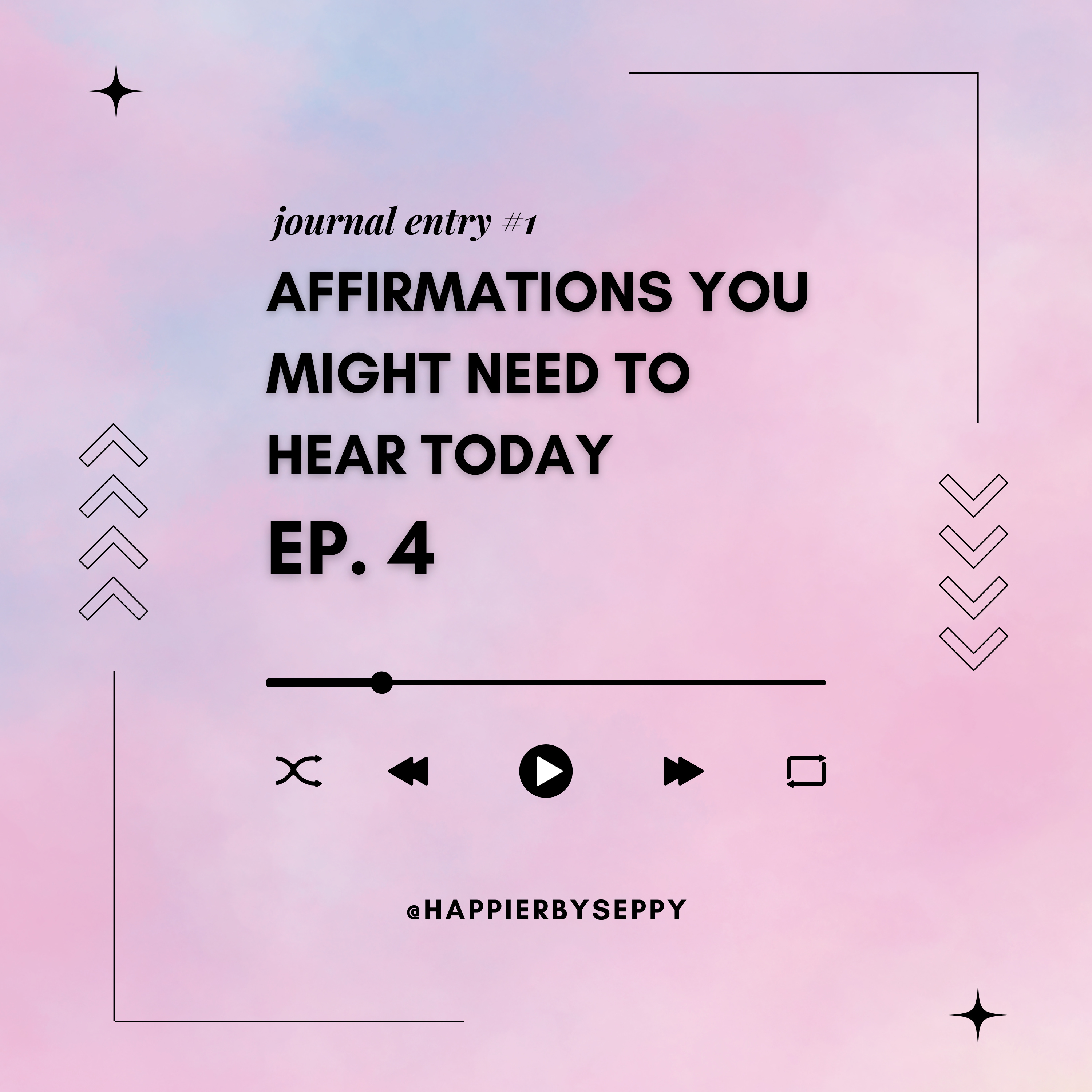Affirmations You Might Need to Hear today 🩷 JOURNAL ENTRY # 1 episode artwork