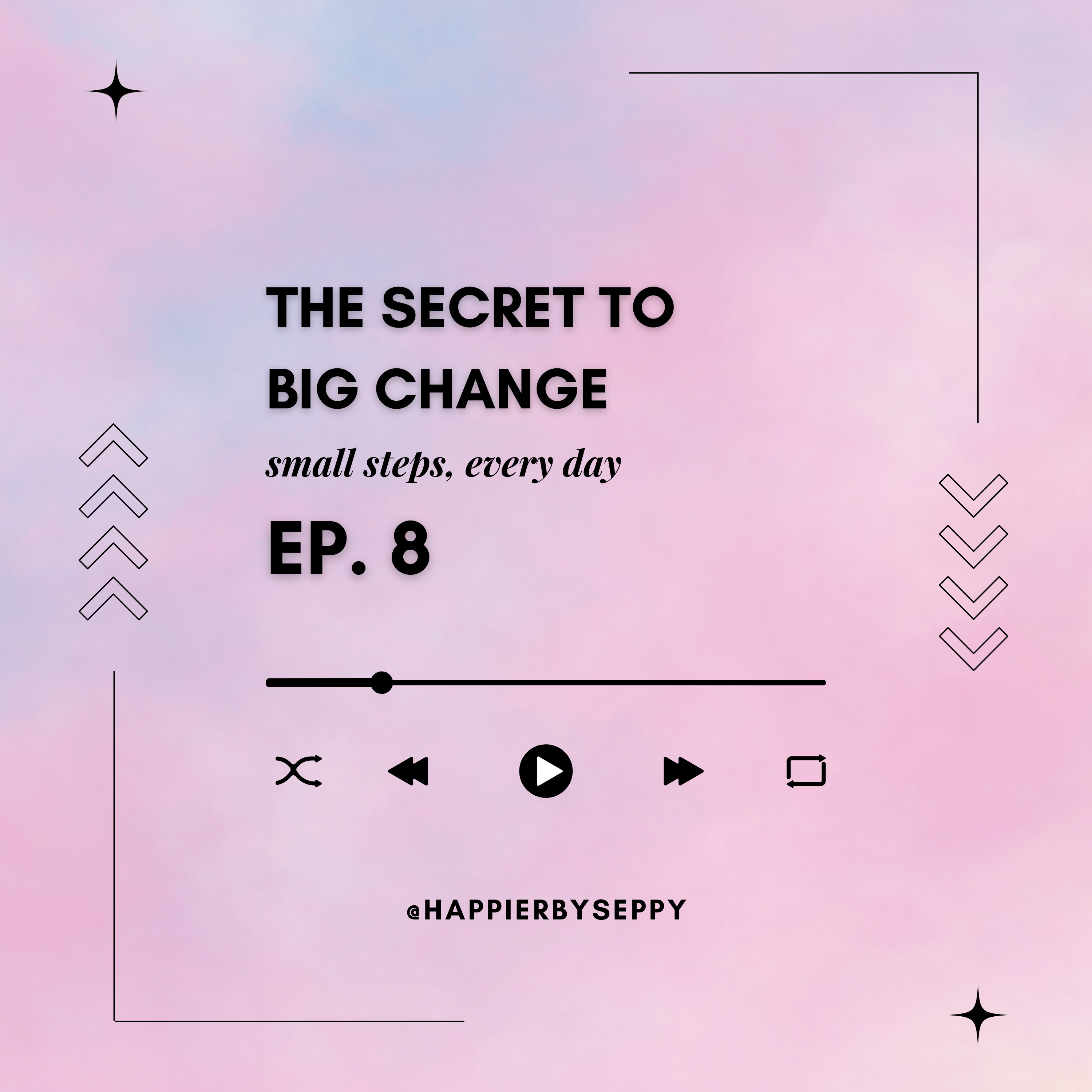 The Secret to Big Change ✨ Small Steps, Every Day episode artwork