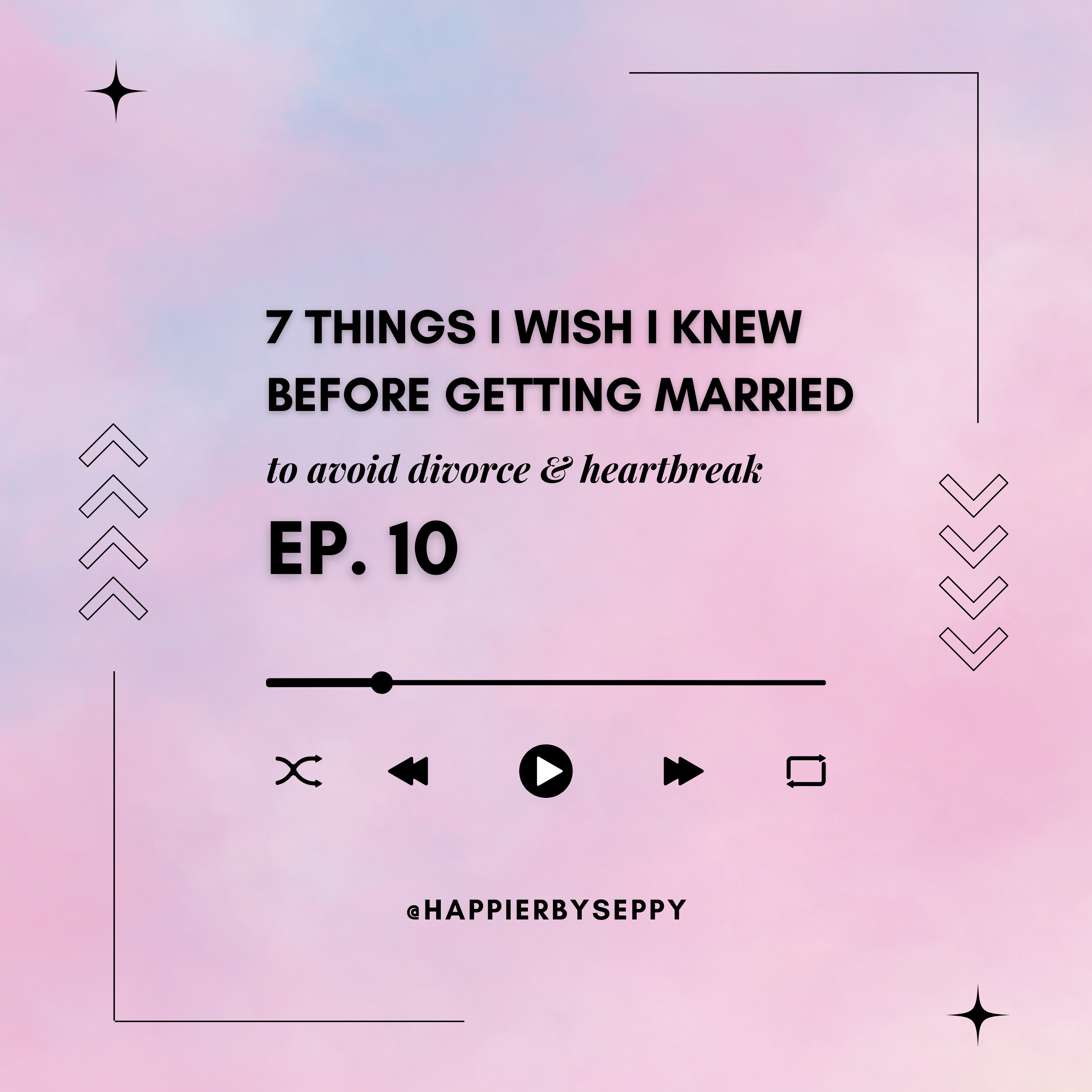 7 Things I wish I Knew Before I Got Married (so that I didn't have to go through the heartbreak of a divorce) episode artwork