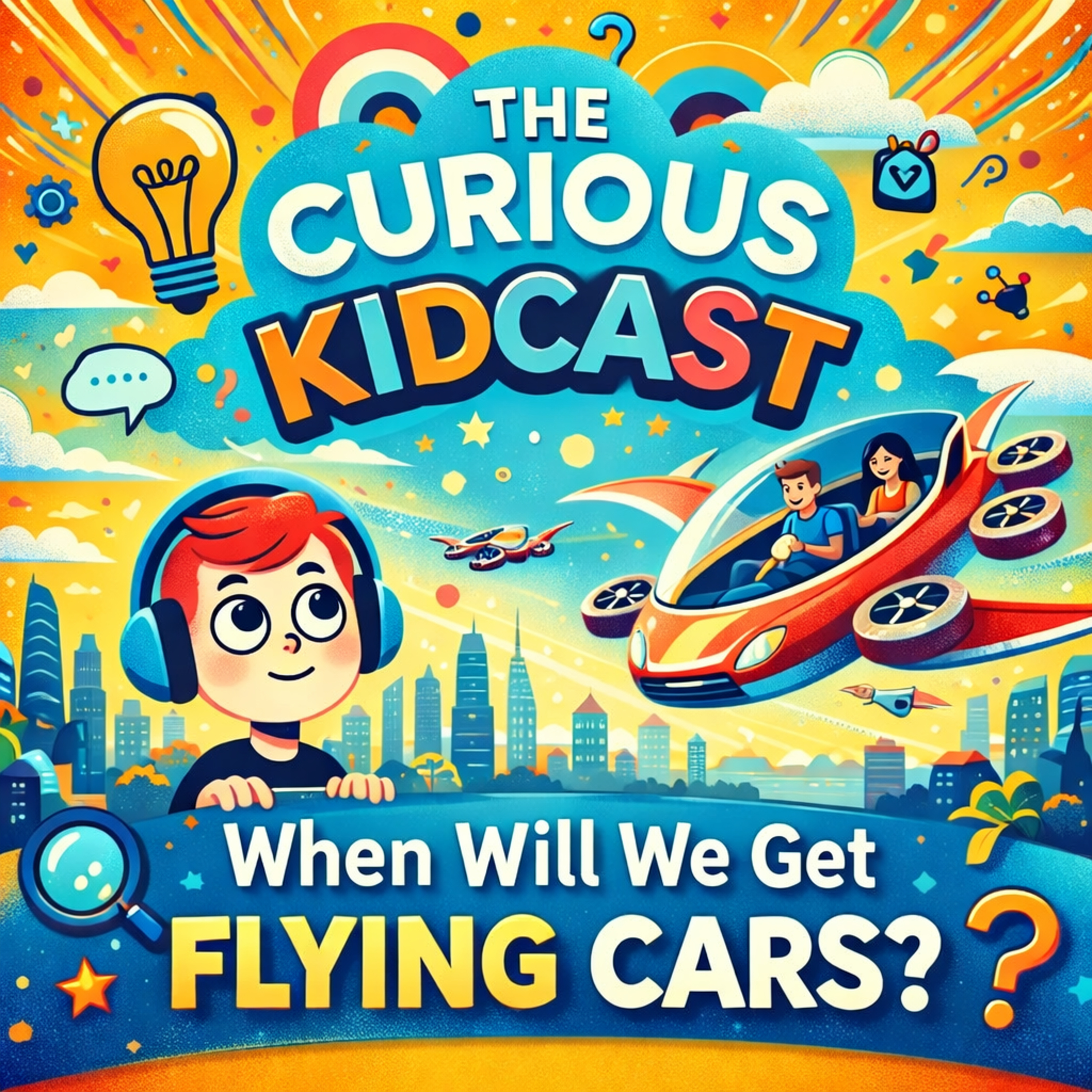 When Will We Get Flying Cars? | Curious Questions from Curious Kids! artwork