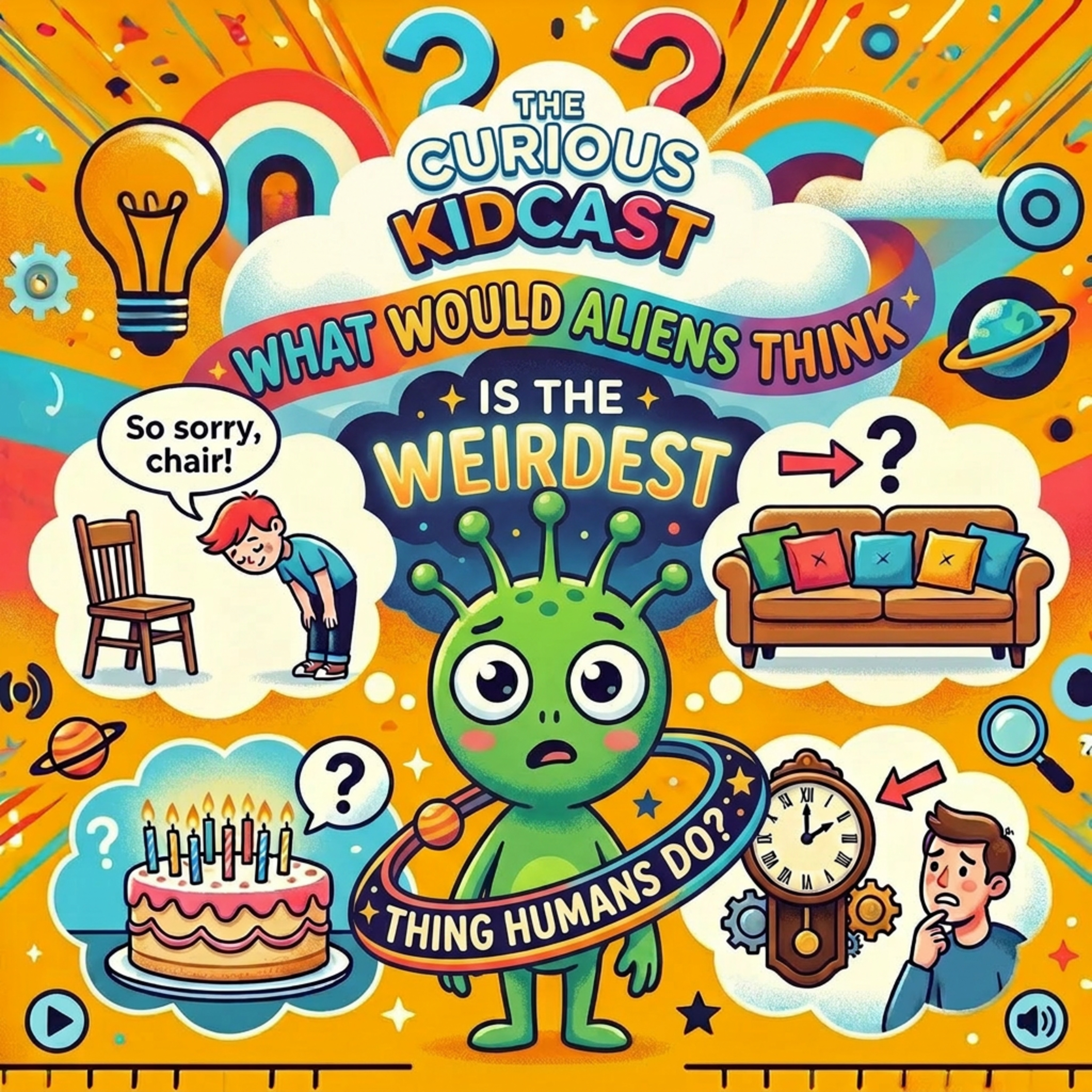What Would Aliens Think Is the Weirdest Thing Humans Do? - The Curious Kidcast