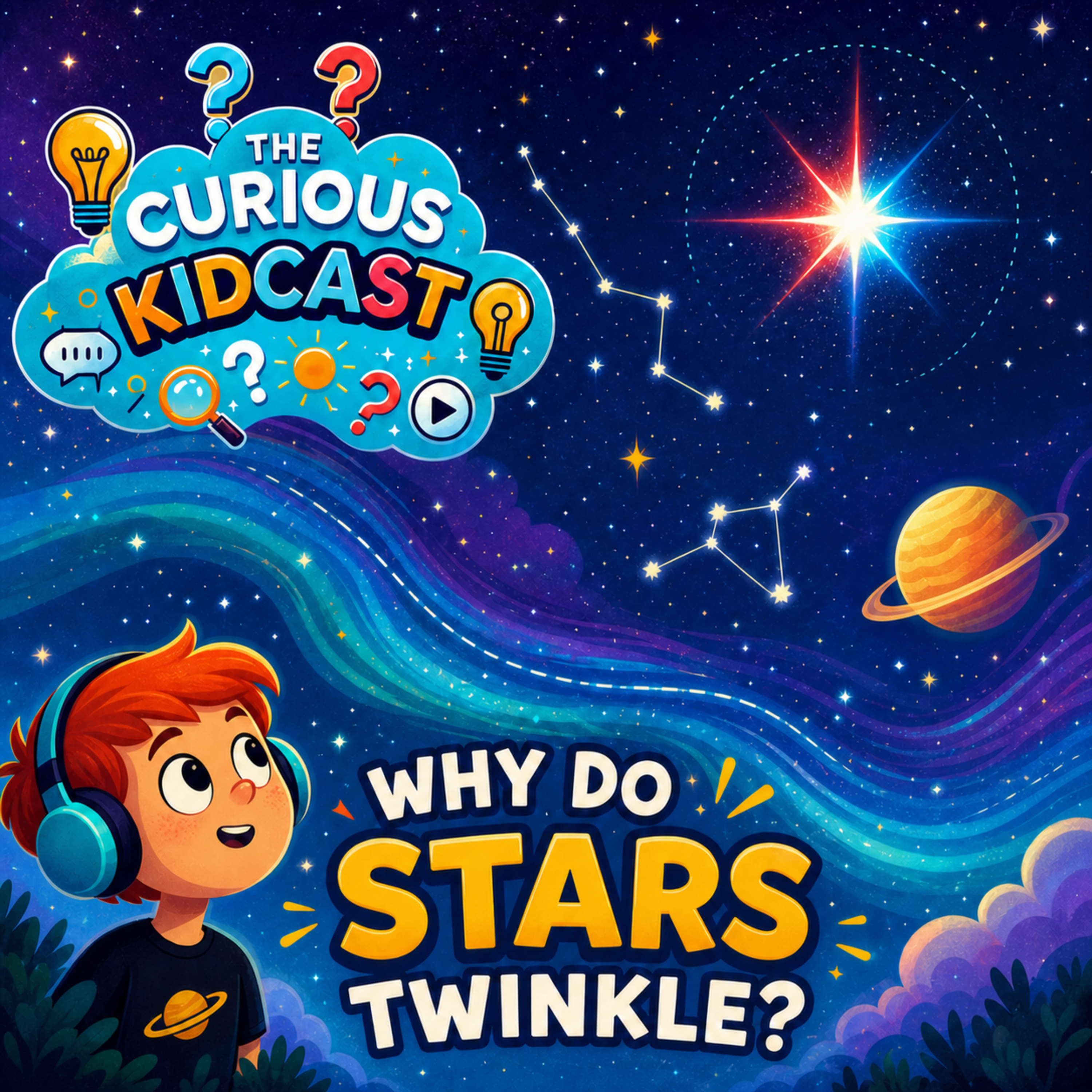 Why Do Stars Twinkle? - The Curious Kidcast