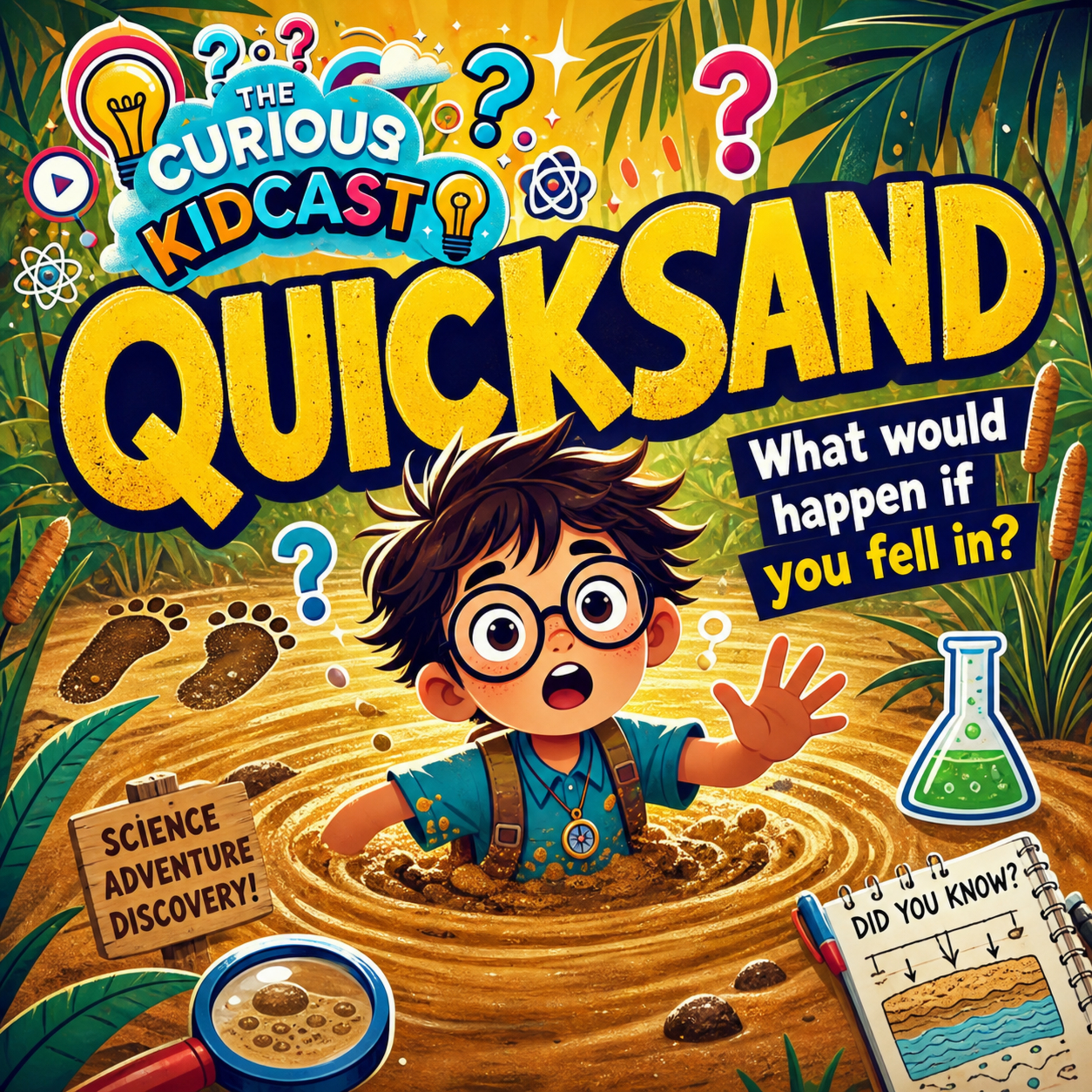What if you fell into quicksand? - The Curious Kidcast