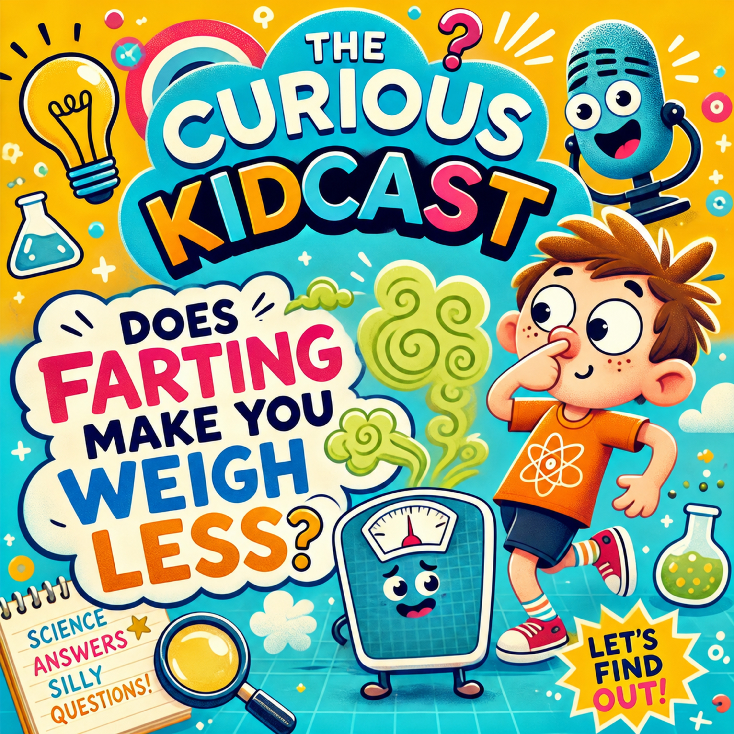 Does farting make you weigh less? - The Curious Kidcast