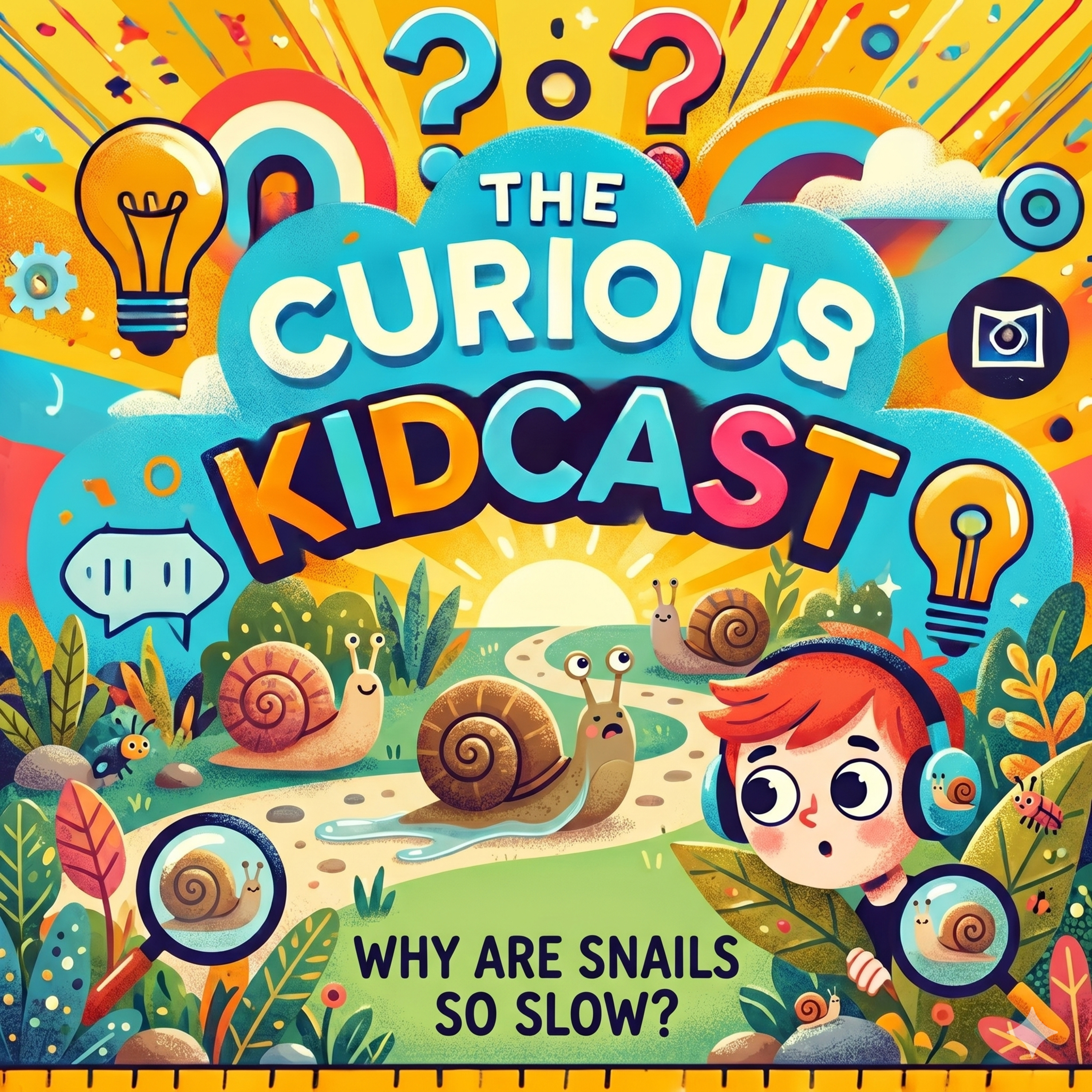 Why are Snails so slow? - The Curious Kidcast