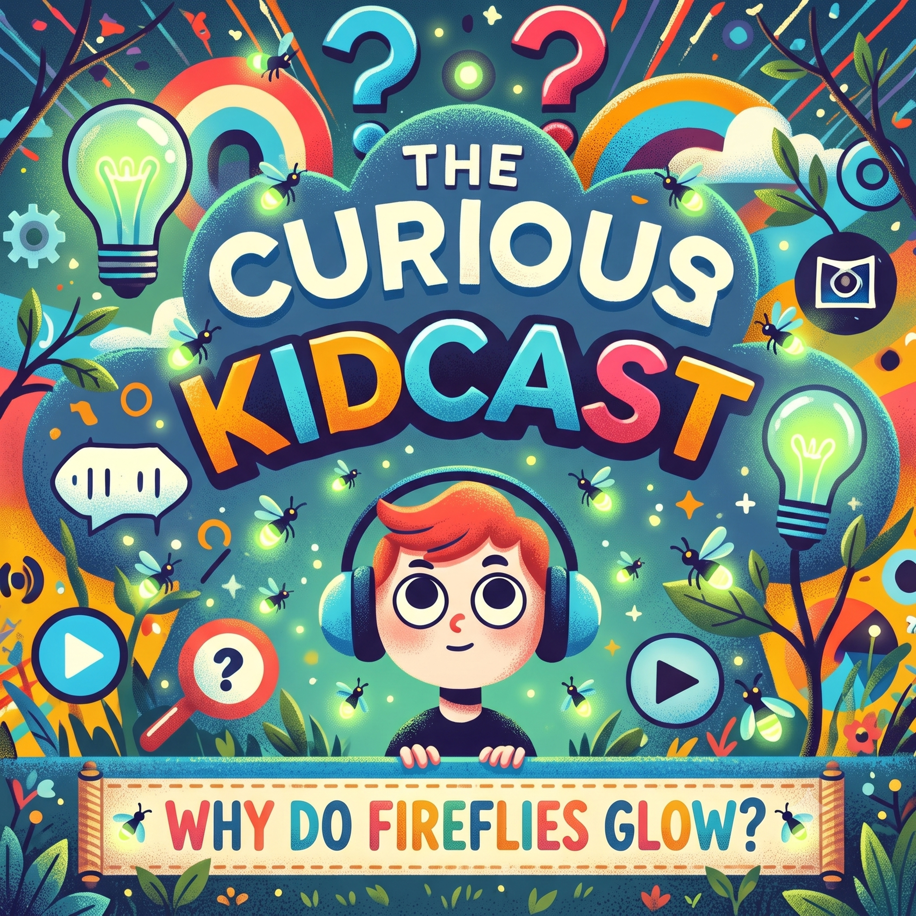 Why do fireflies glow in the dark? artwork