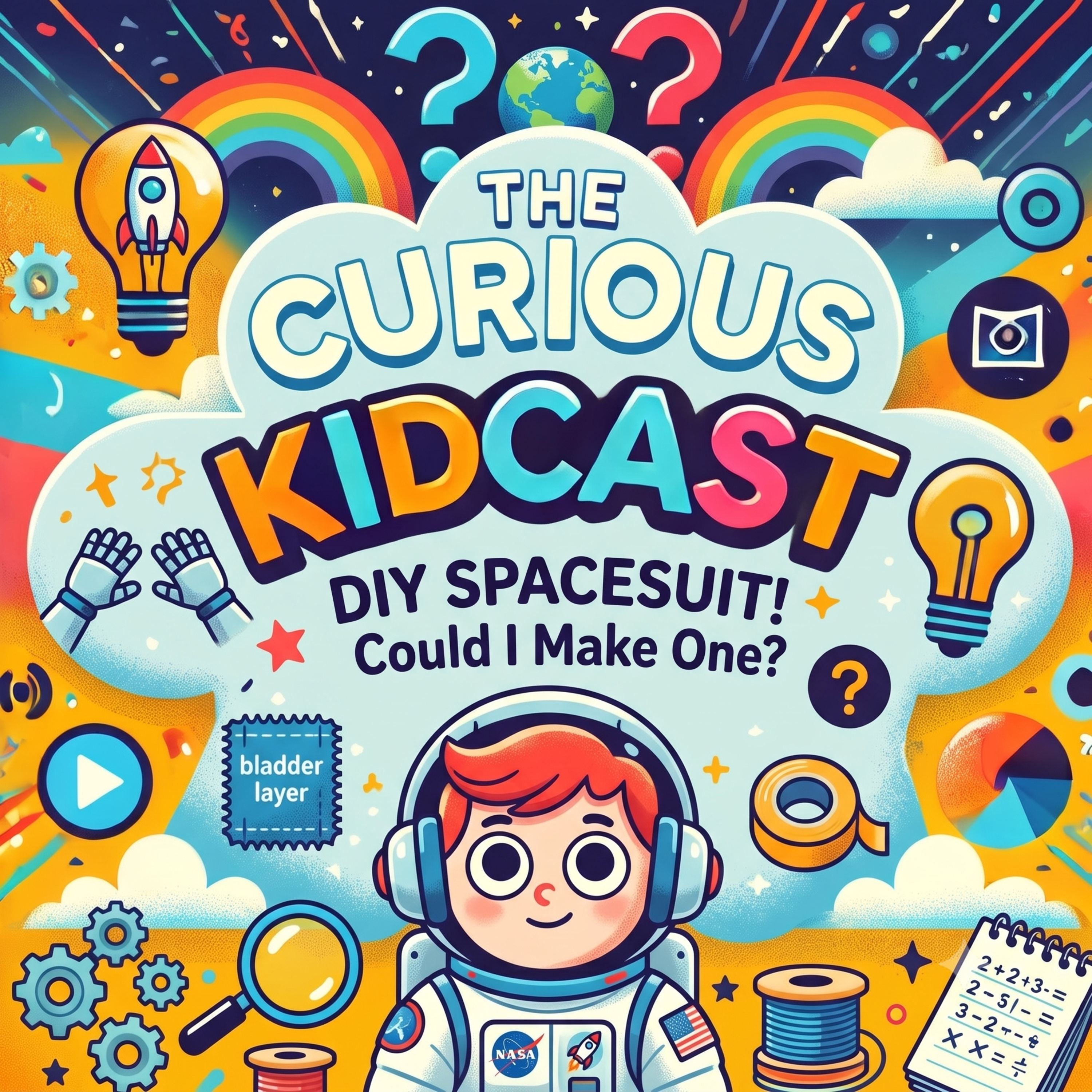 Could I Make My own Spacesuit? episode artwork - The Curious Kidcast