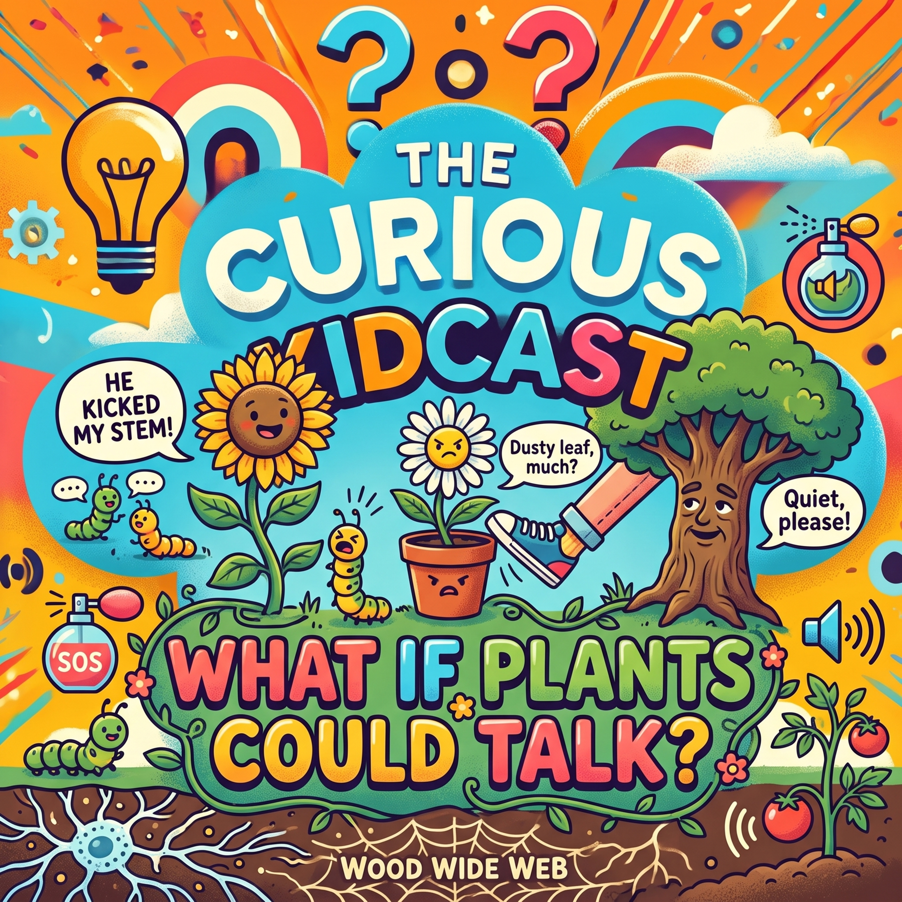 What if plants could talk? Curious Kids Questions episode artwork - The Curious Kidcast