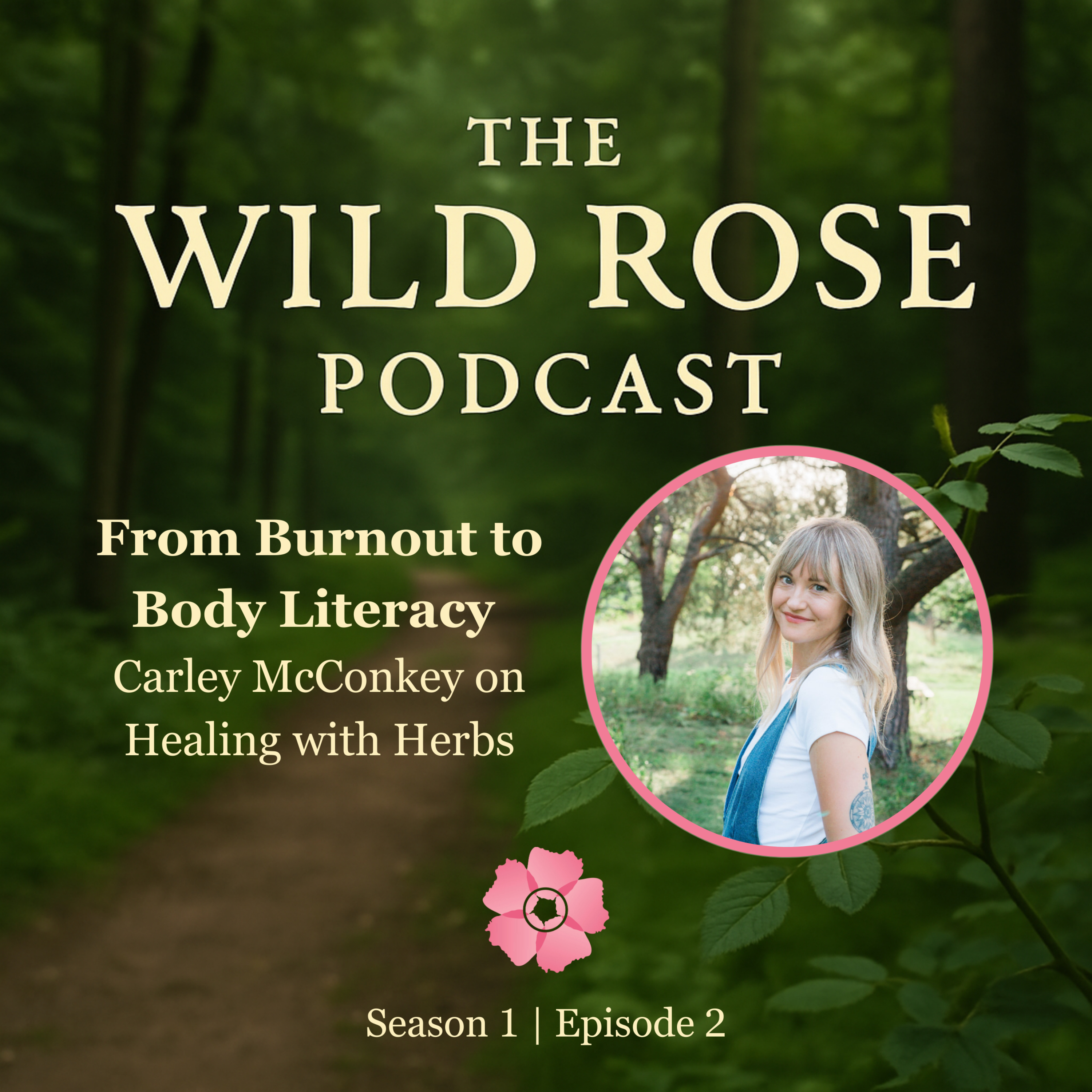 From Burnout to Body Literacy - Carley McConkey on Healing with Herbs episode artwork