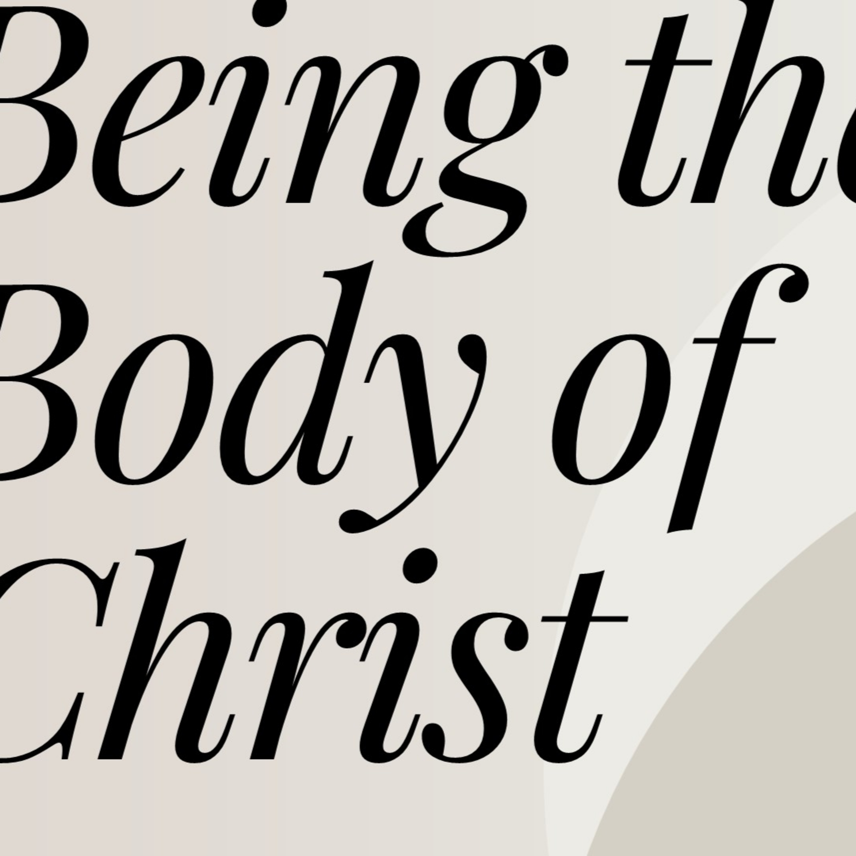 Being the Body of Christ episode artwork