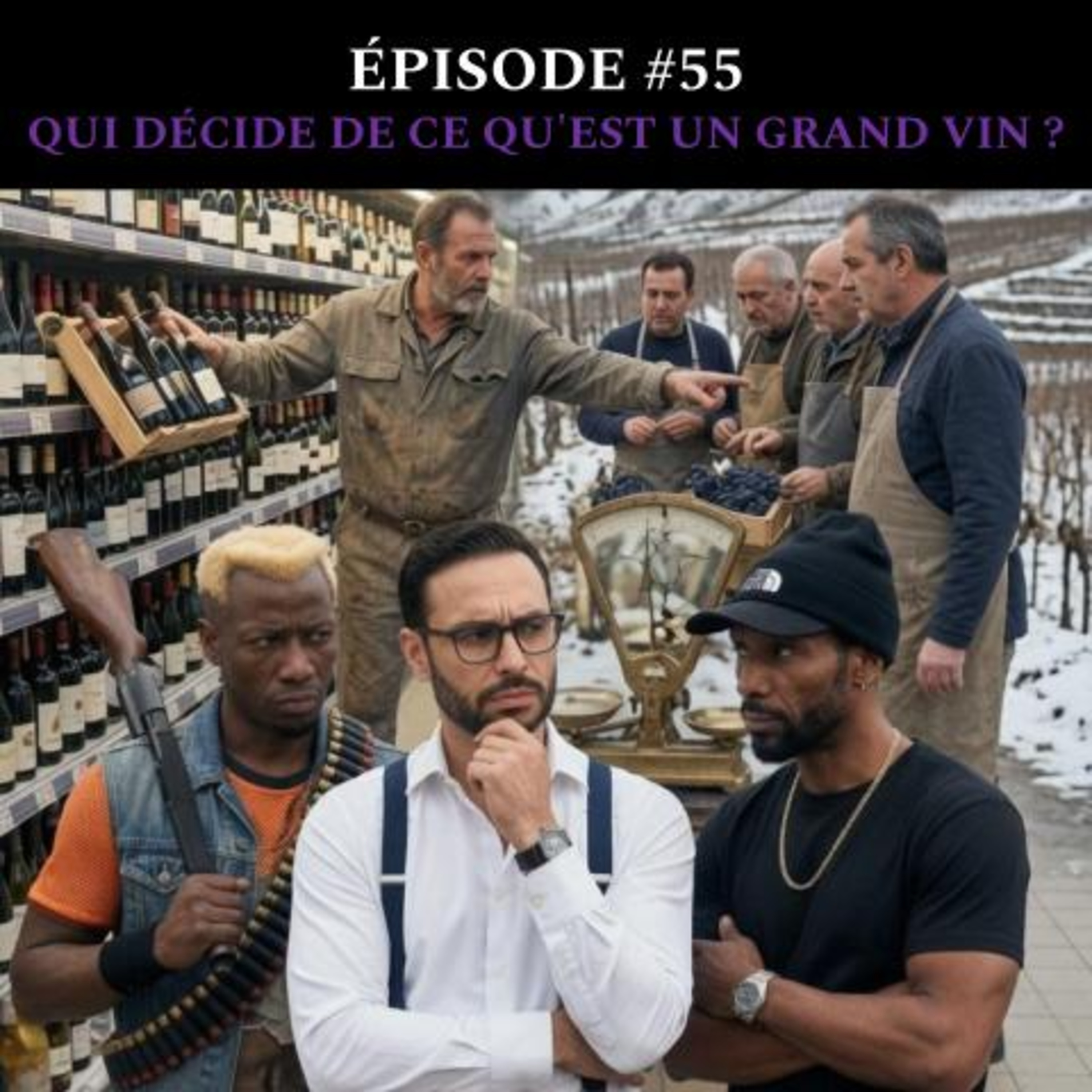 #55 QUI DÉCIDE DE CE QU'EST UN GRAND VIN ? - M LA SOMMELLERIE episode artwork