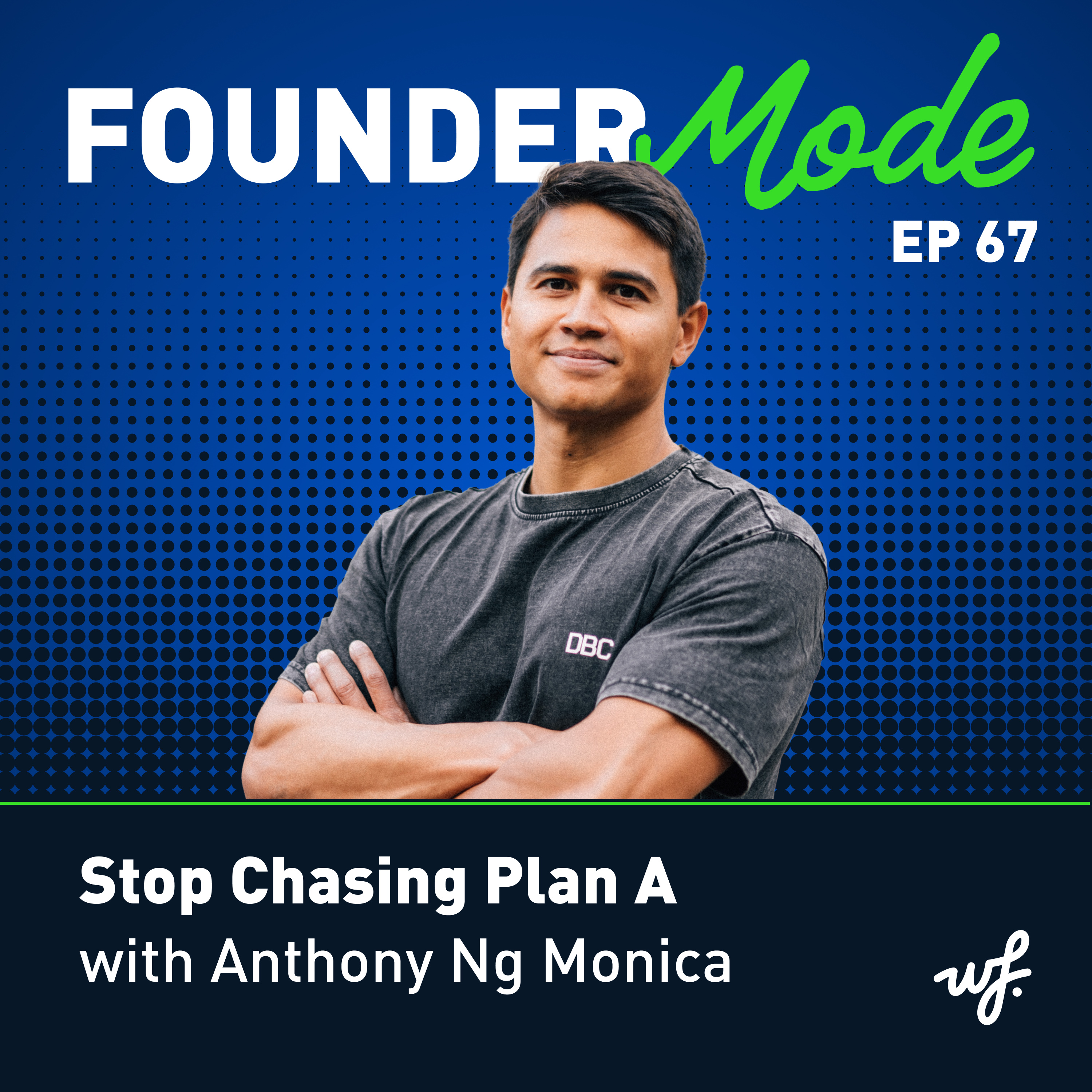 Stop Chasing Plan A with Anthony Ng Monica episode artwork