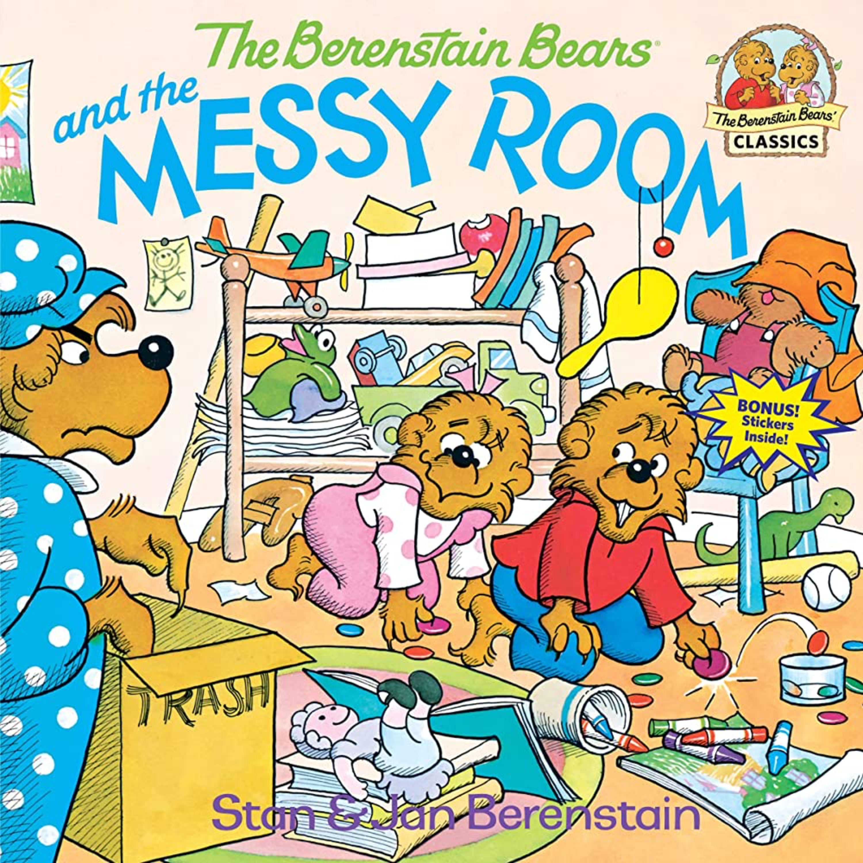 The Berenstain Bears and the Messy Room by Stan & Jan Berenstain episode artwork