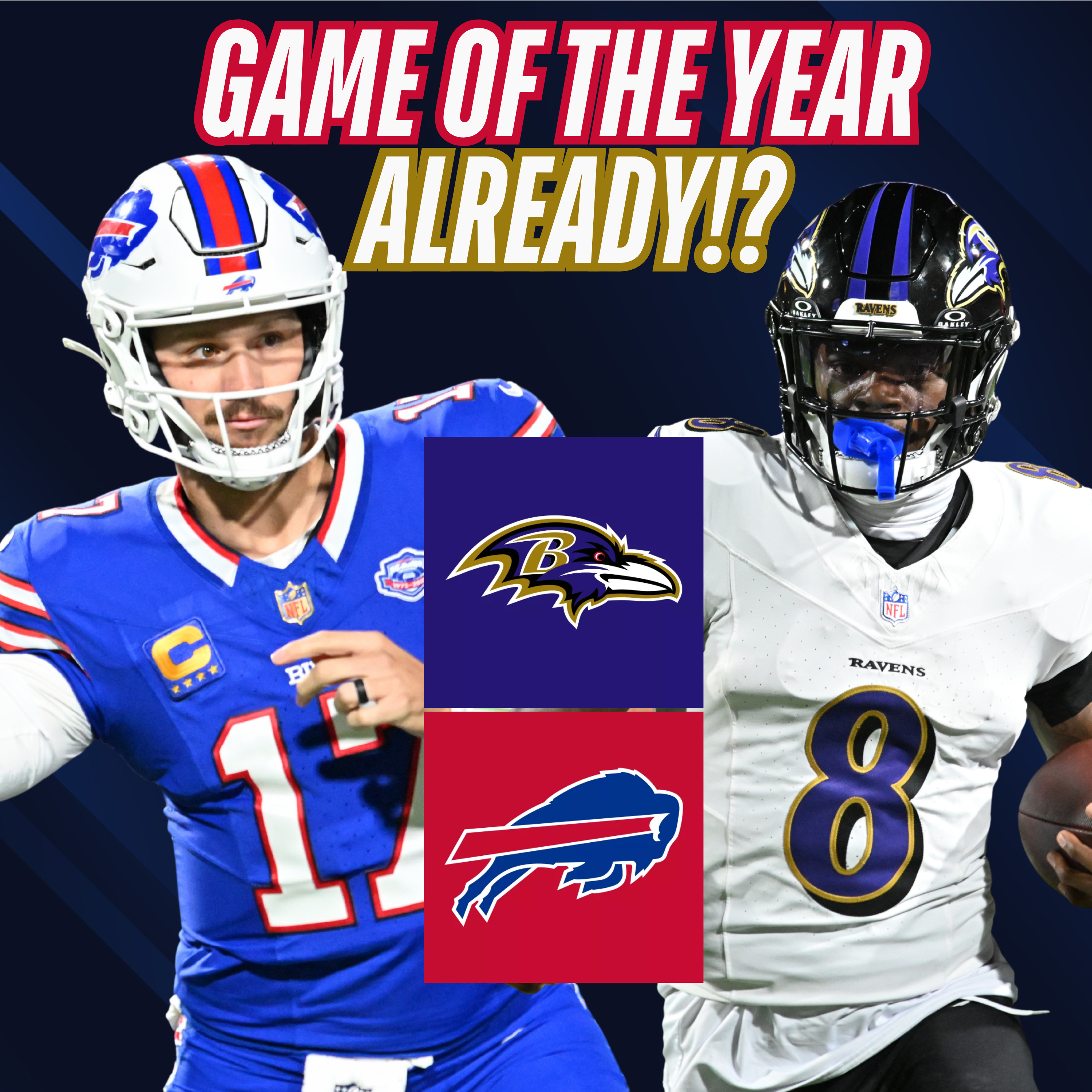CLASSIC: Bills SHOCK the Ravens in Epic 41-40 Comeback | Josh Allen MVP Performance, Matt Prater FG episode artwork