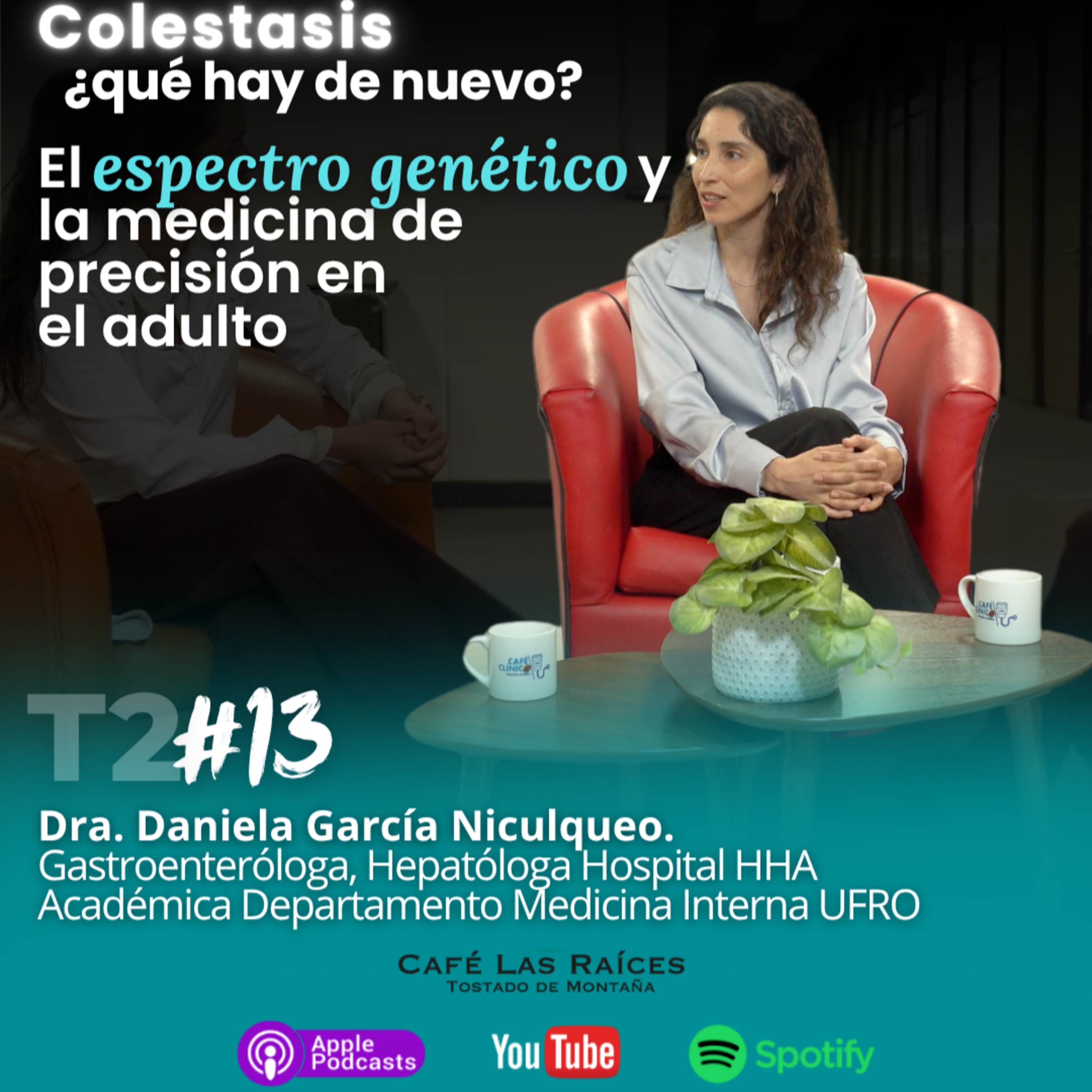 Café Clínico T2E13 : Colestasis ¿Qué hay de nuevo? con Dra. Daniela García
