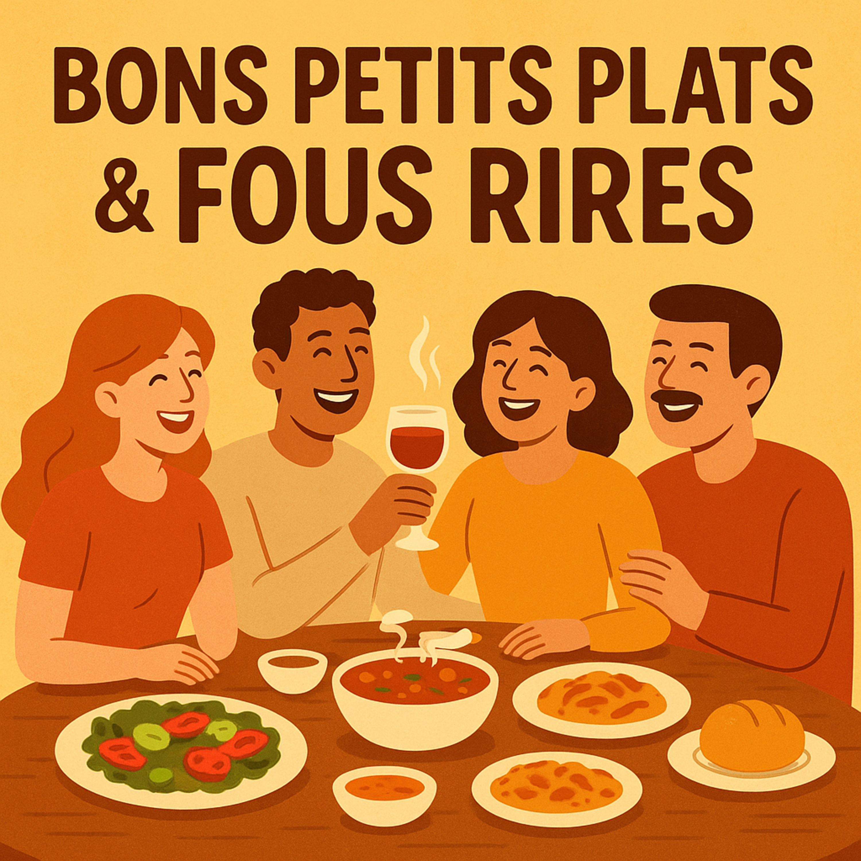 Bons Petits Plats & Fous Rires — Cuisine Gourmande et Moments Partagés episode artwork
