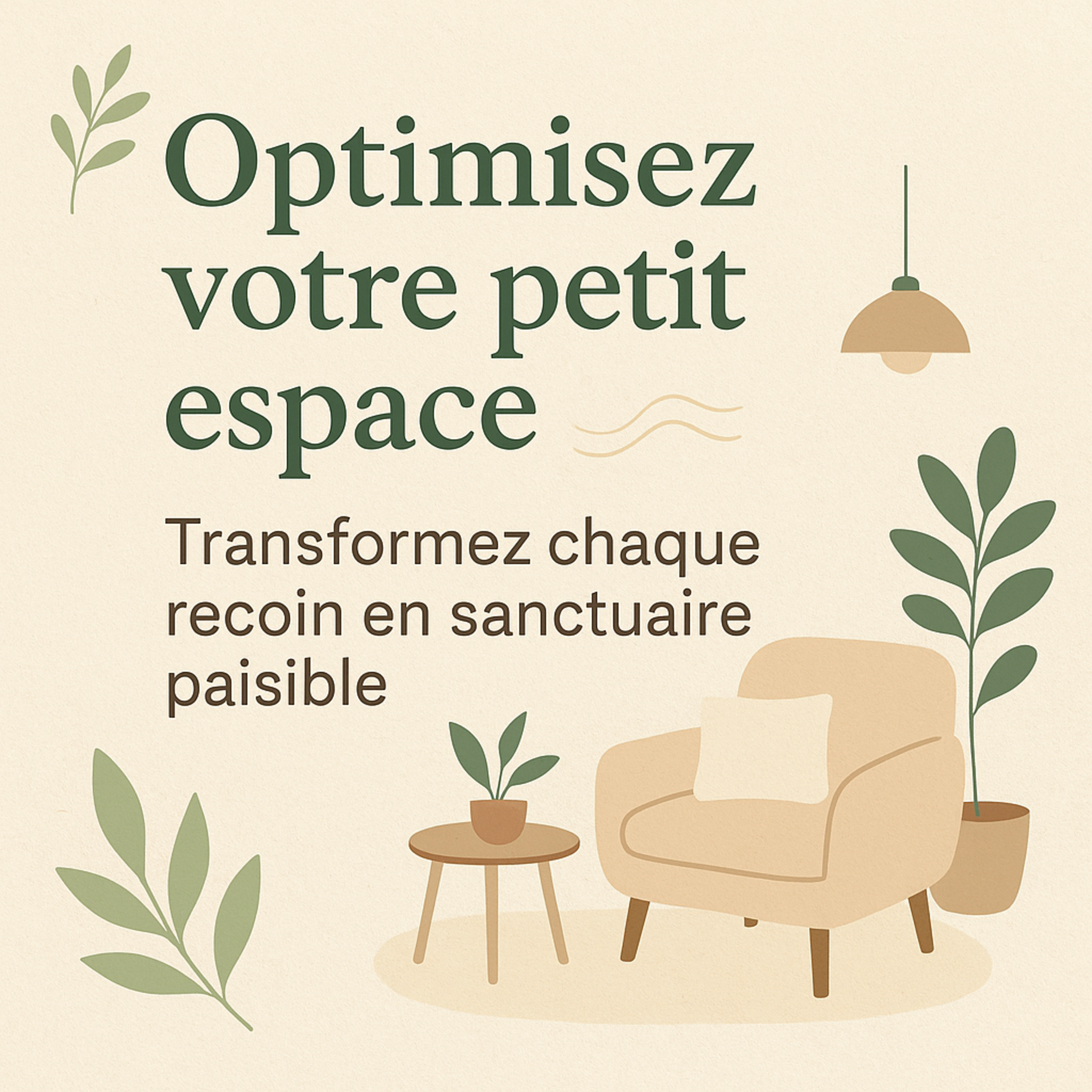 Optimisez votre petit espace : Transformez chaque recoin en sanctuaire paisible episode artwork