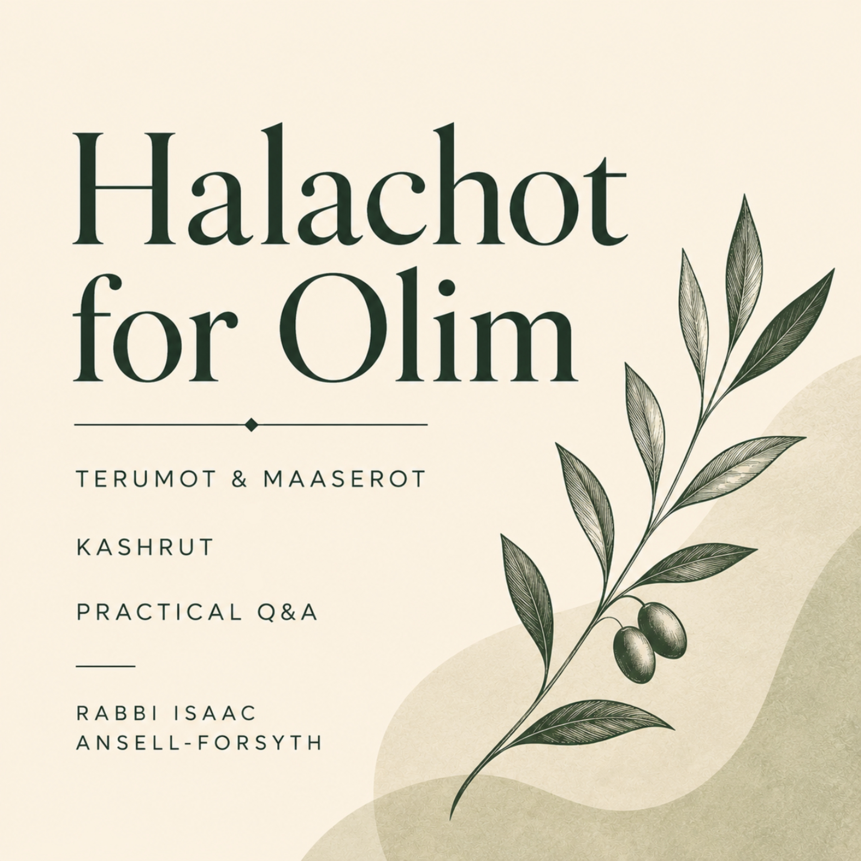 Keeping Kosher in Israel: Terumot & Maaserot Explained episode artwork