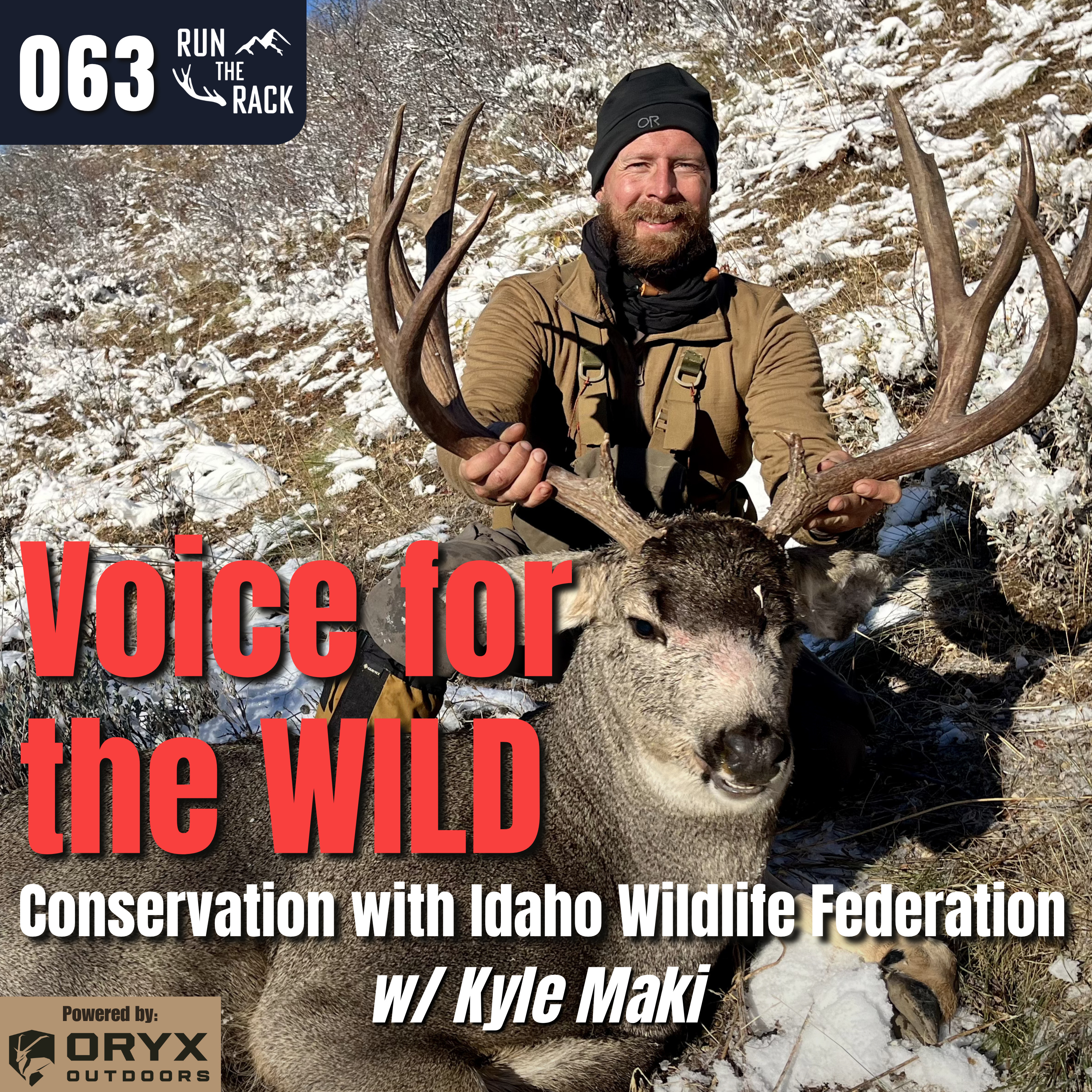 Ep. 63: Voice for the WILD: Conservation with Idaho Wildlife Federation w/ Kyle Maki episode artwork