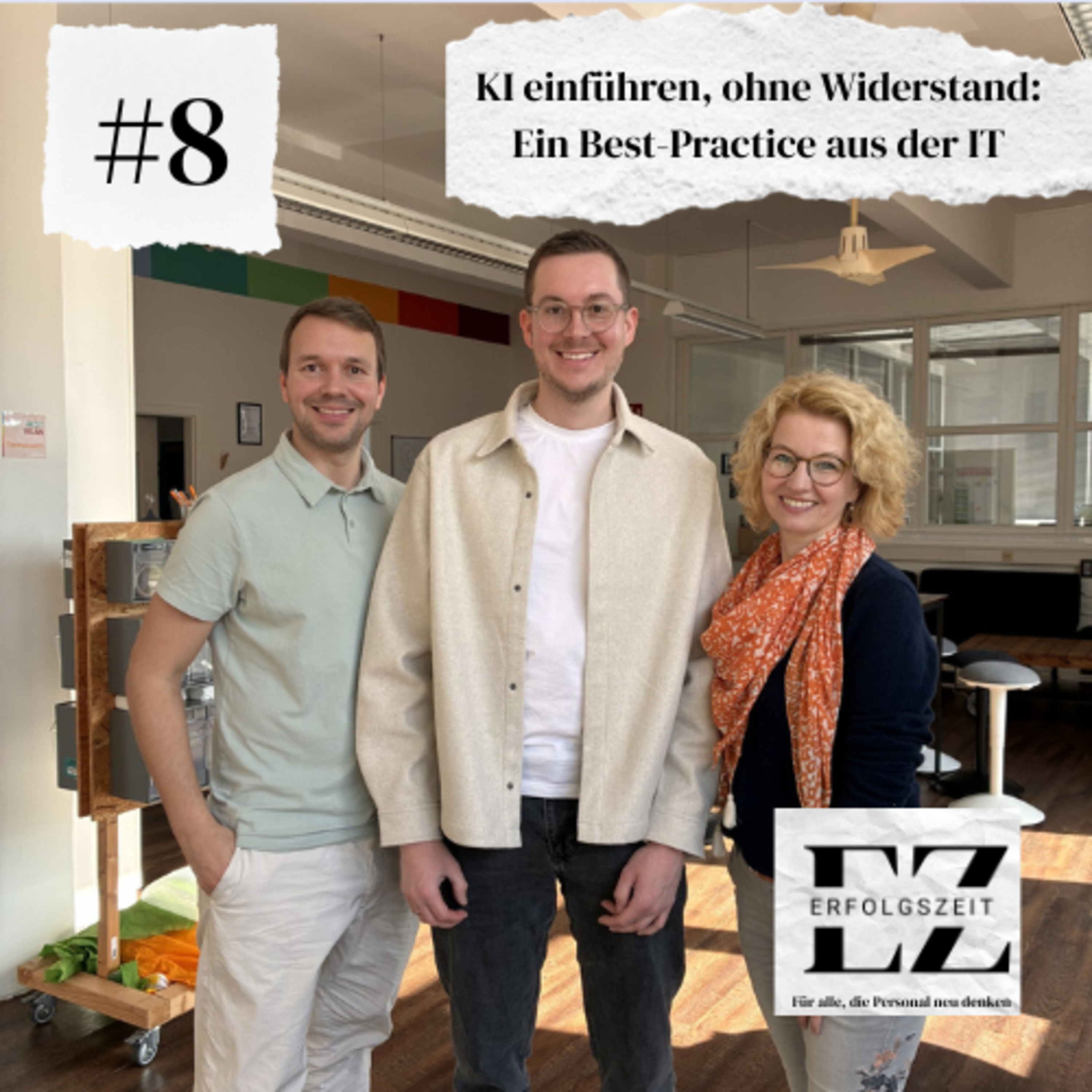 KI einführen, ohne Widerstand: Ein Best-Practice aus der IT episode artwork