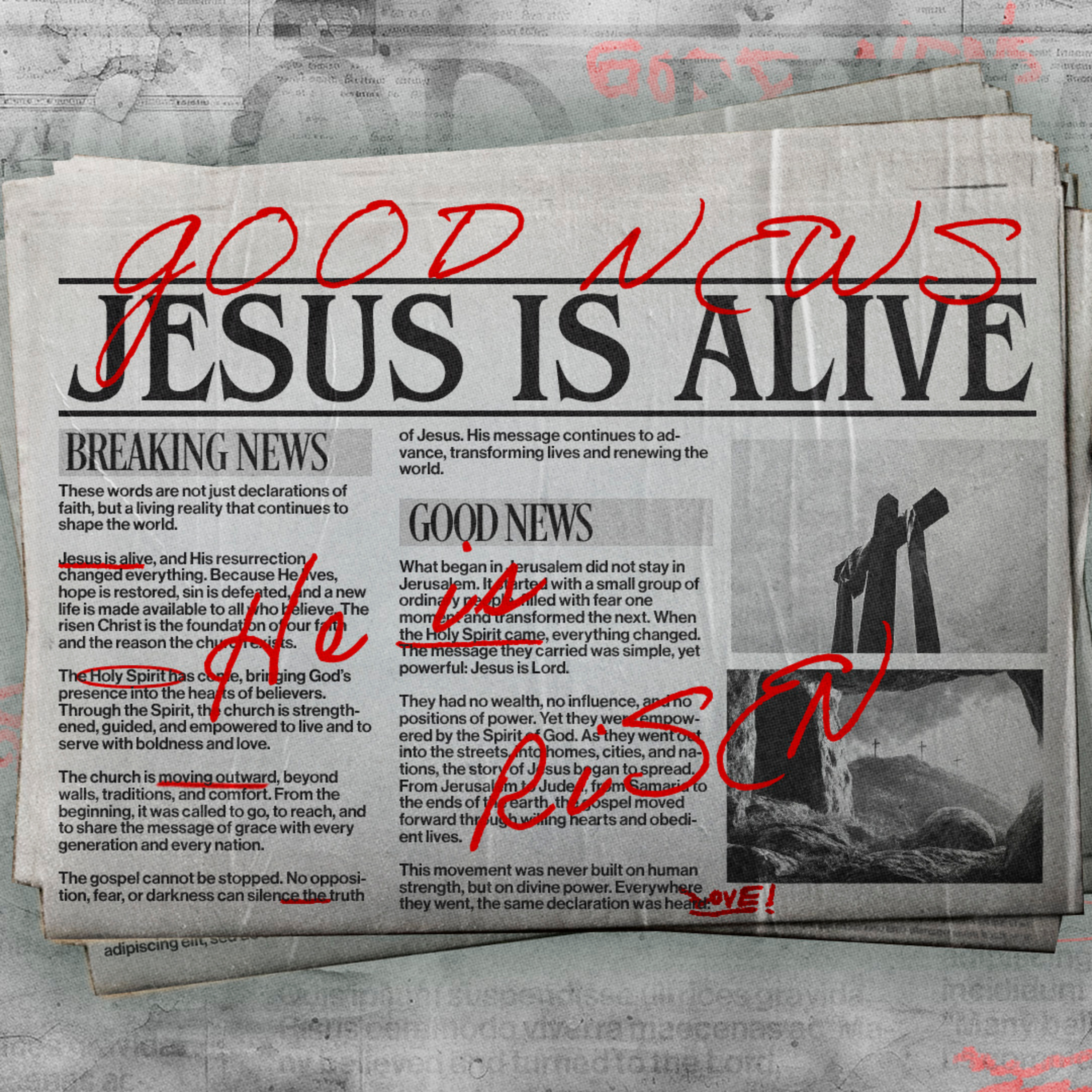 Day 7: Jesus in the Tomb episode artwork