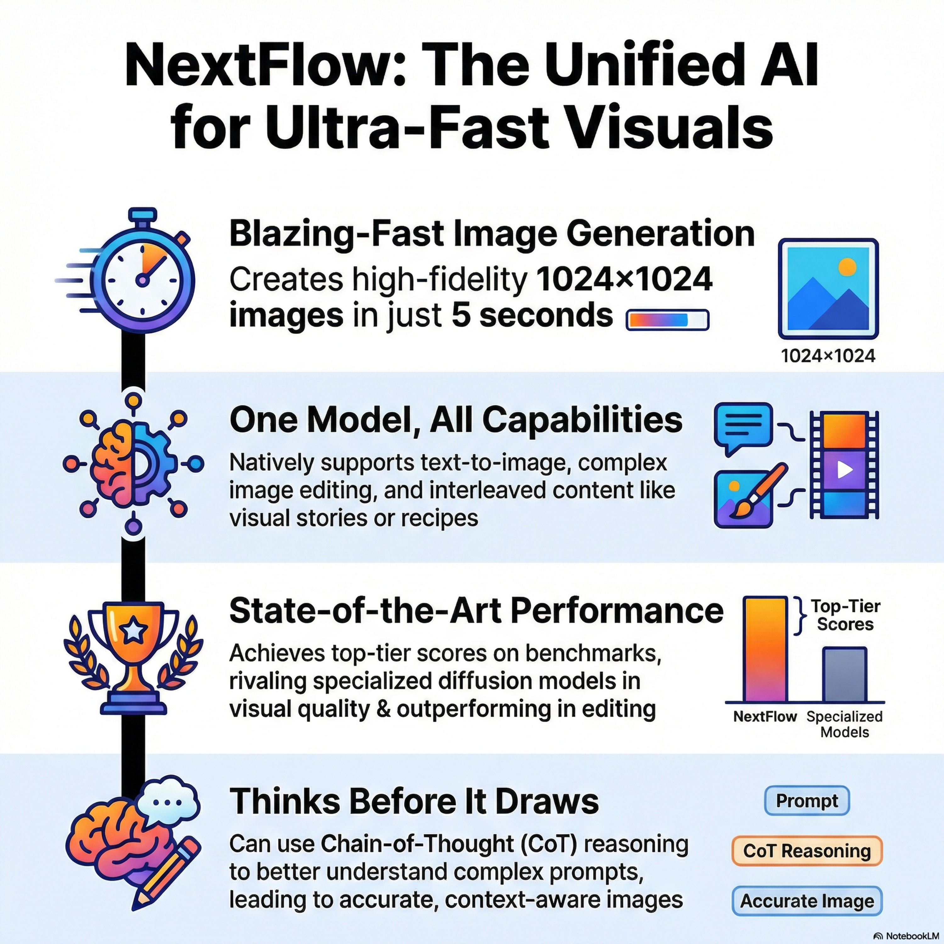 NextFlow: Unified Sequential Modeling Activates Multimodal Understanding and Generation Episode cover