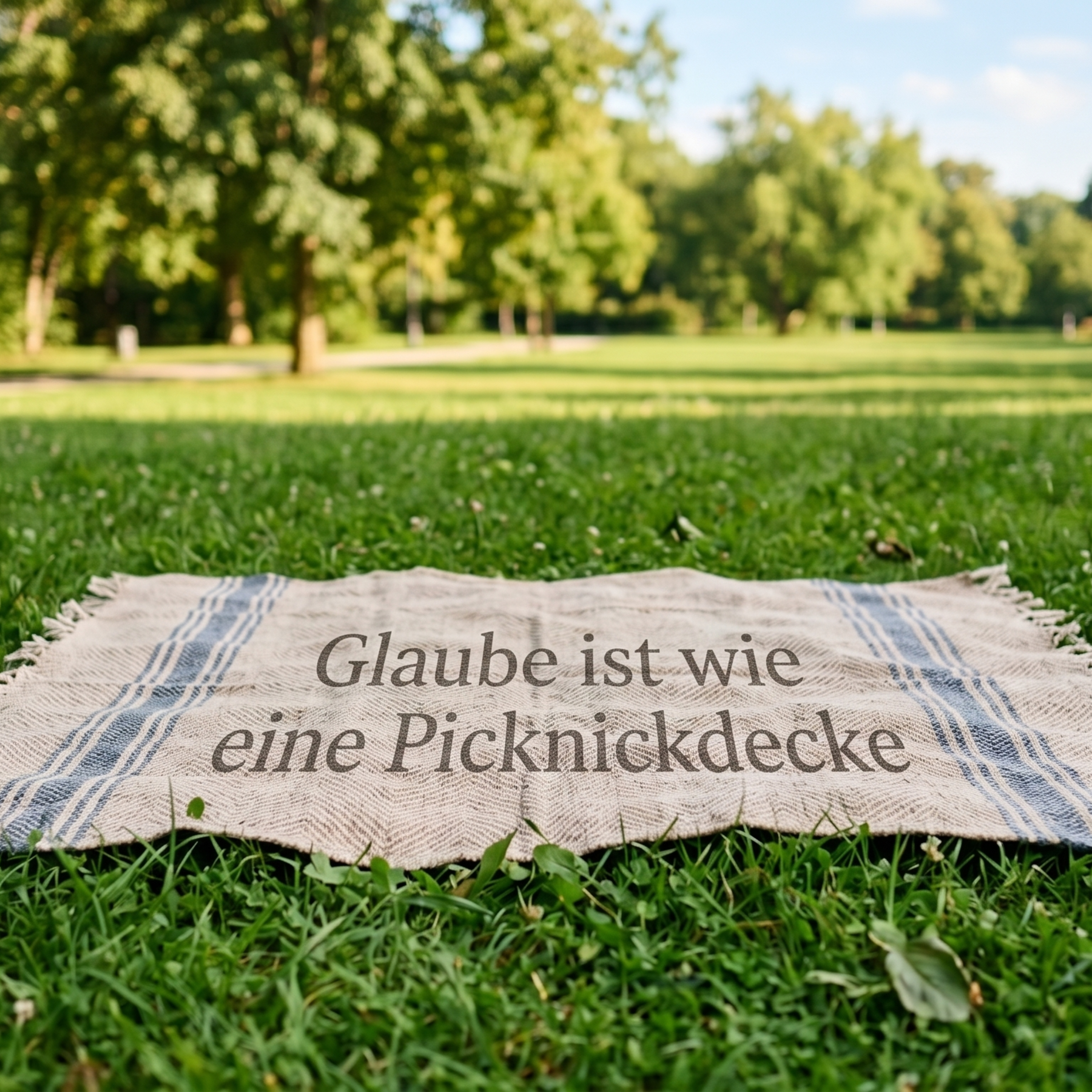 Glaube ist wie eine Picknickdecke episode artwork