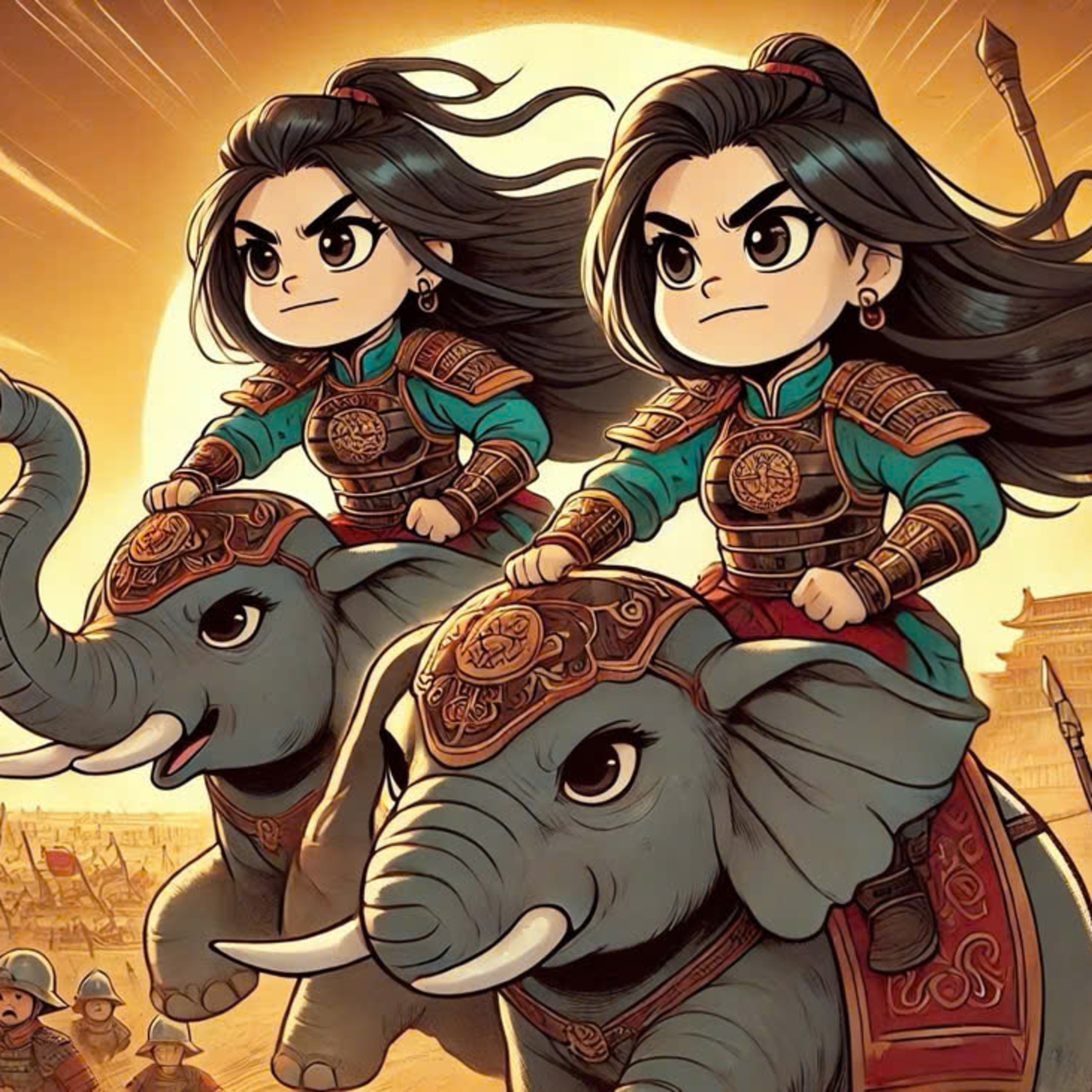 The Spirit of the Trưng Sisters – Rise and Lead! episode artwork