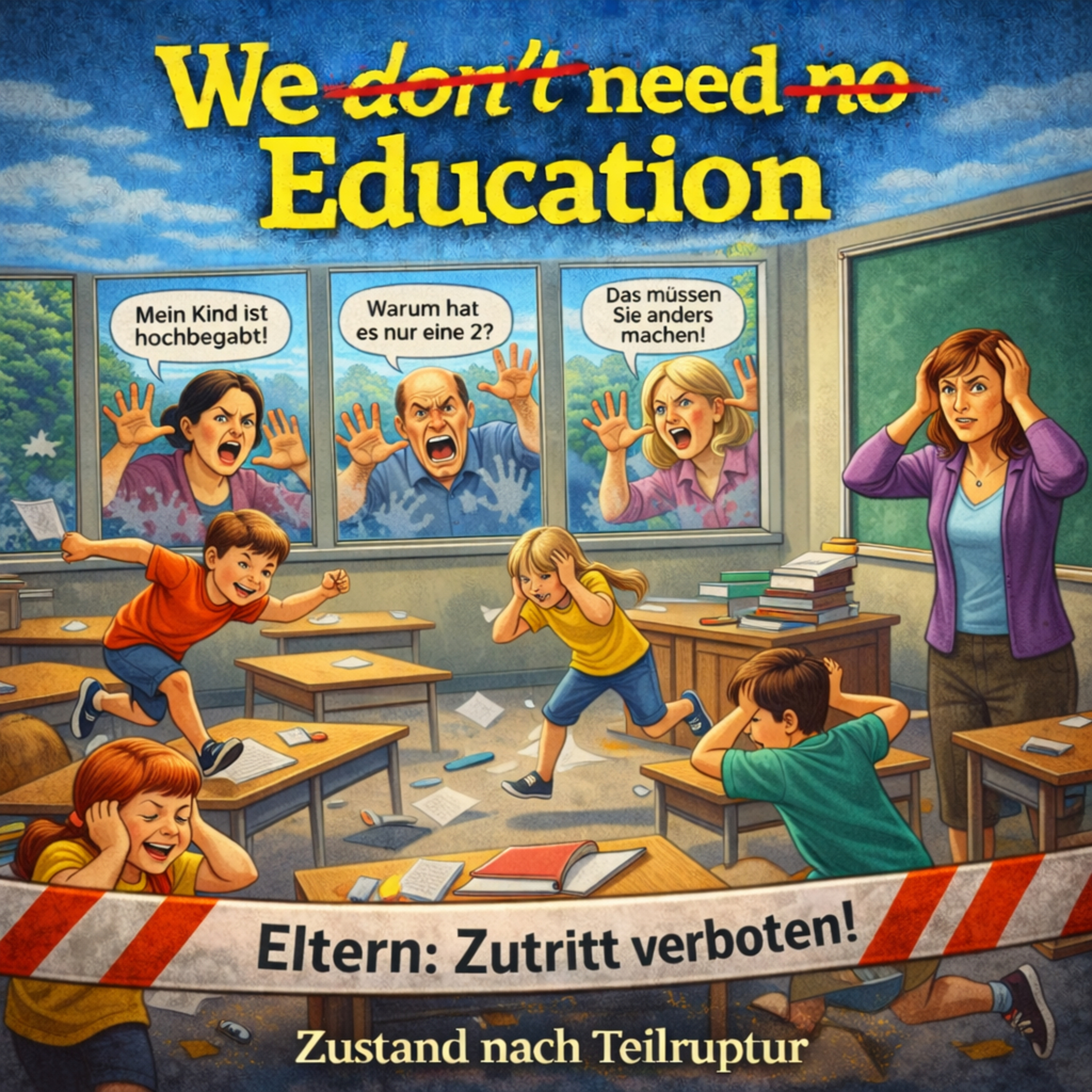 # 39 Schule - früher, heute und in Zukunft (Beware of the Parents!) episode artwork