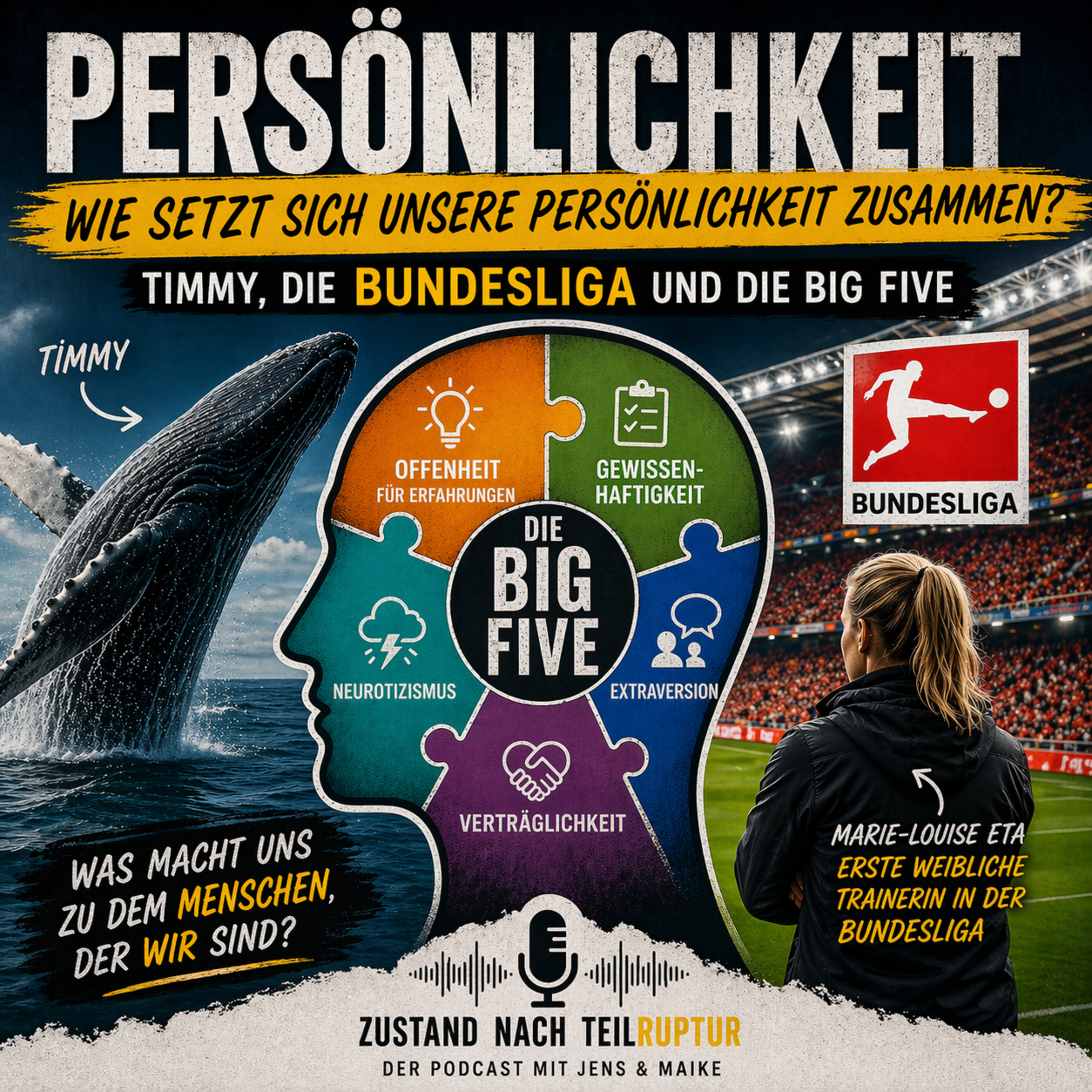 # 52 Warum jede Persönlichkeit einzigartig ist - Die Big Five Theorie episode artwork