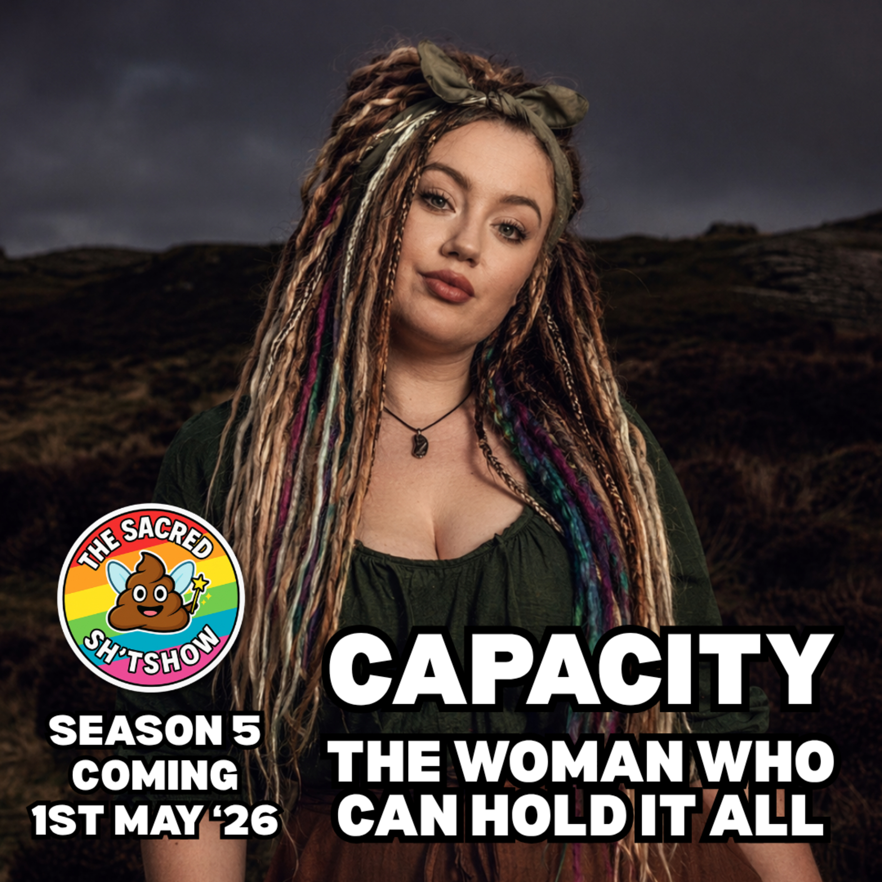 The Sacred Shitshow® | Season 5 Trailer - Capacity: The Woman Who Can Hold It All episode artwork