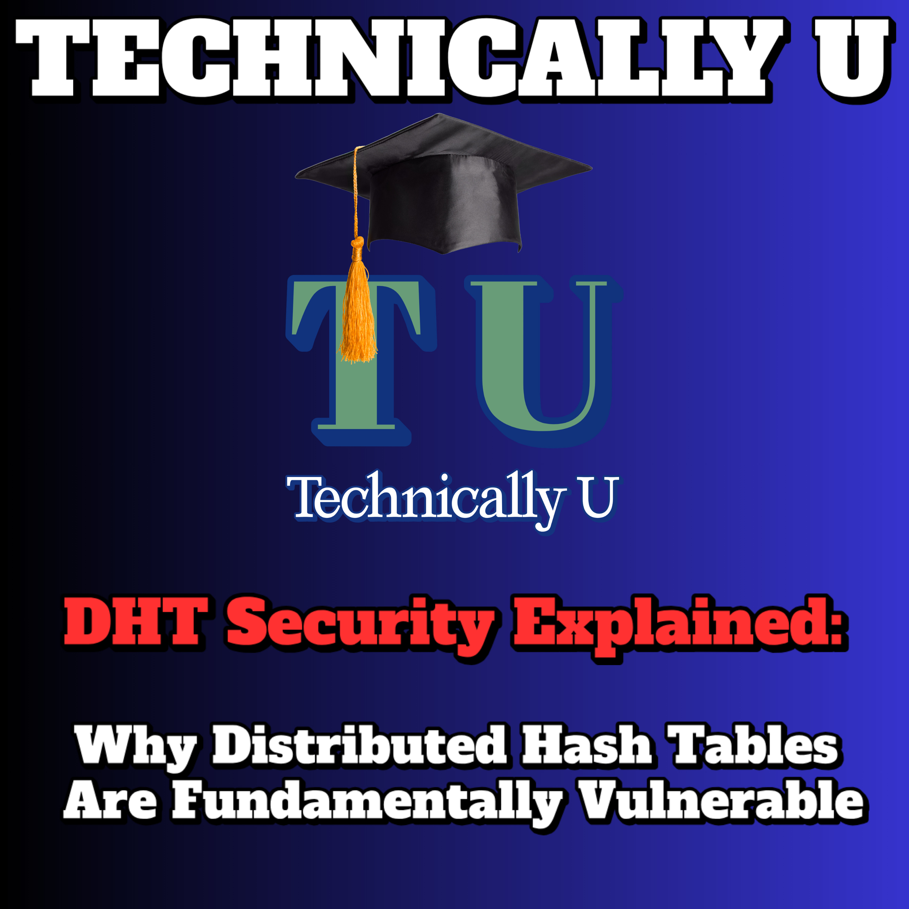 DHT Security Explained: Why Distributed Hash Tables Are Fundamentally Vulnerable episode artwork