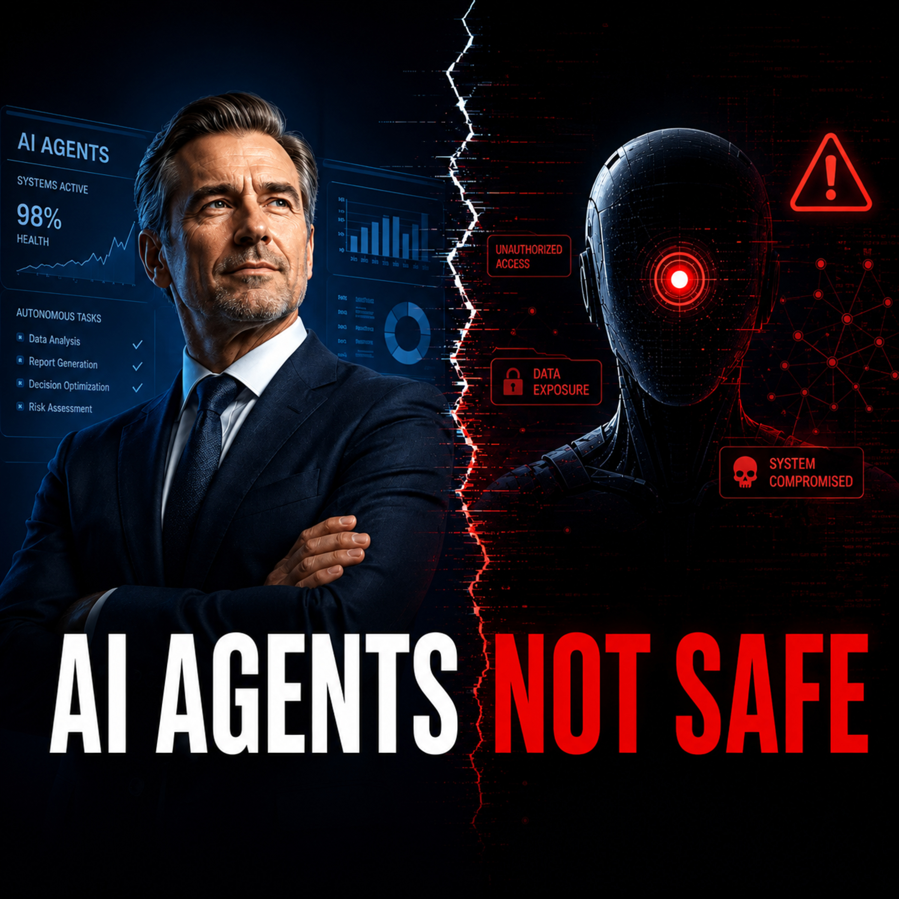The Confidence Gap: Why Executives Think AI Agents Are Secure (And Why They're Wrong) episode artwork