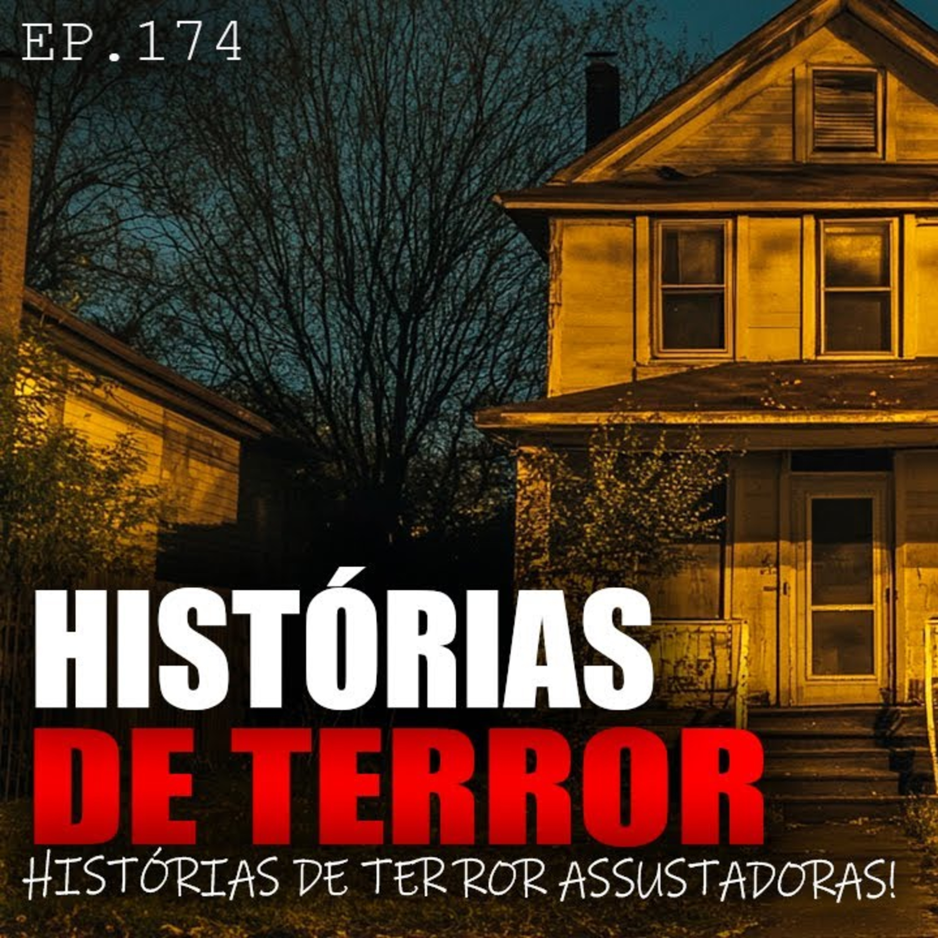 HISTÓRIAS DE TERROR - RELATOS REAIS ASSUSTADORORES - EP. 174 episode artwork