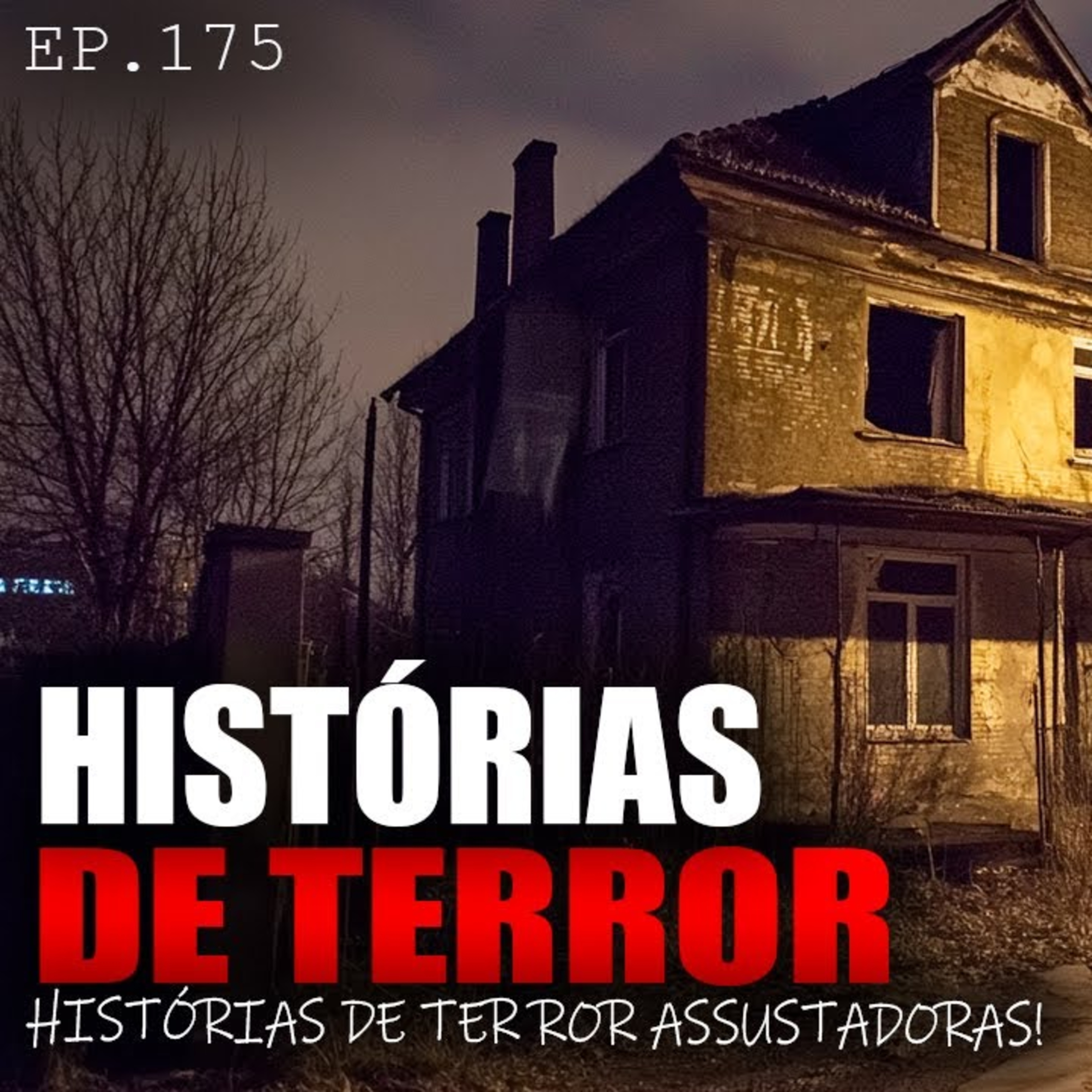 HISTÓRIAS DE TERROR - RELATOS REAIS ATERRORIZANTES - EP.175 episode artwork