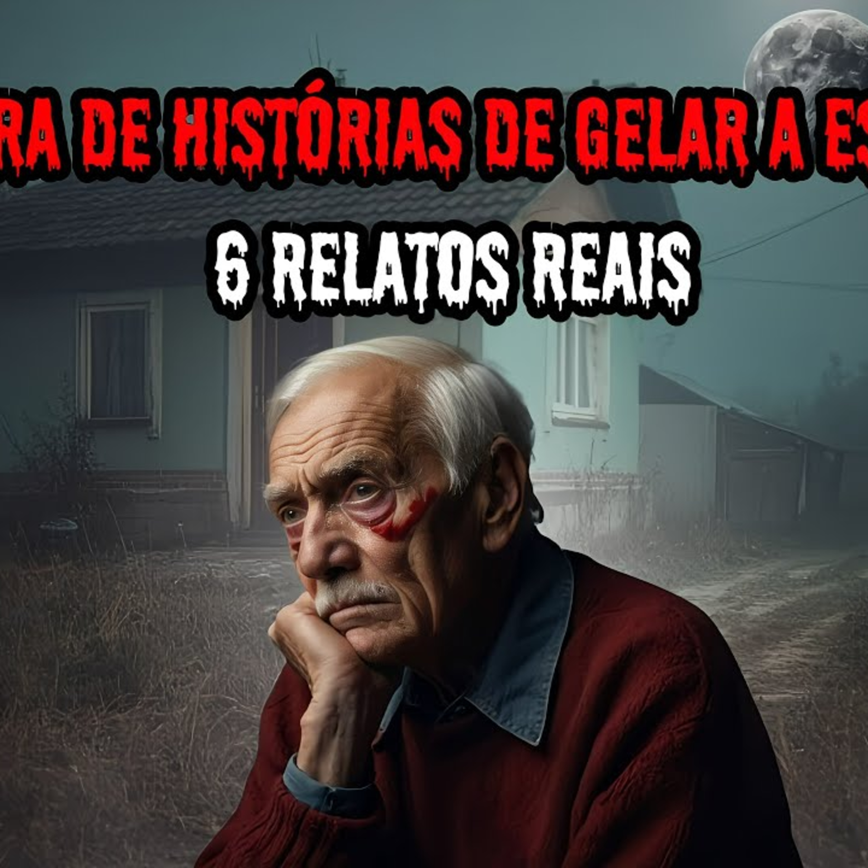 1 HORA DE TERROR - 6 RELATOS REAIS | EP.186 episode artwork