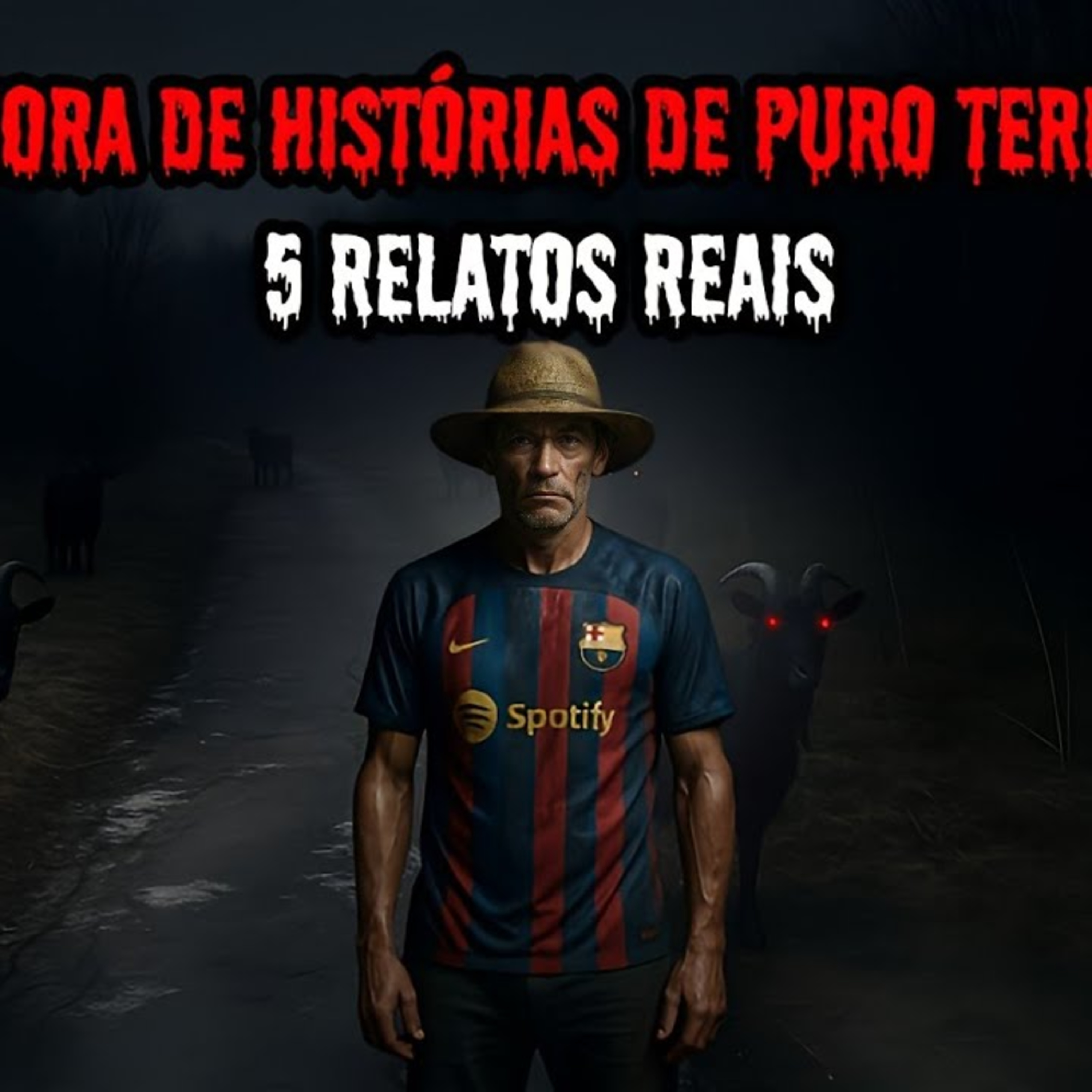 1 HORA DE TERROR - 6 RELATOS REAIS | EP.282 episode artwork