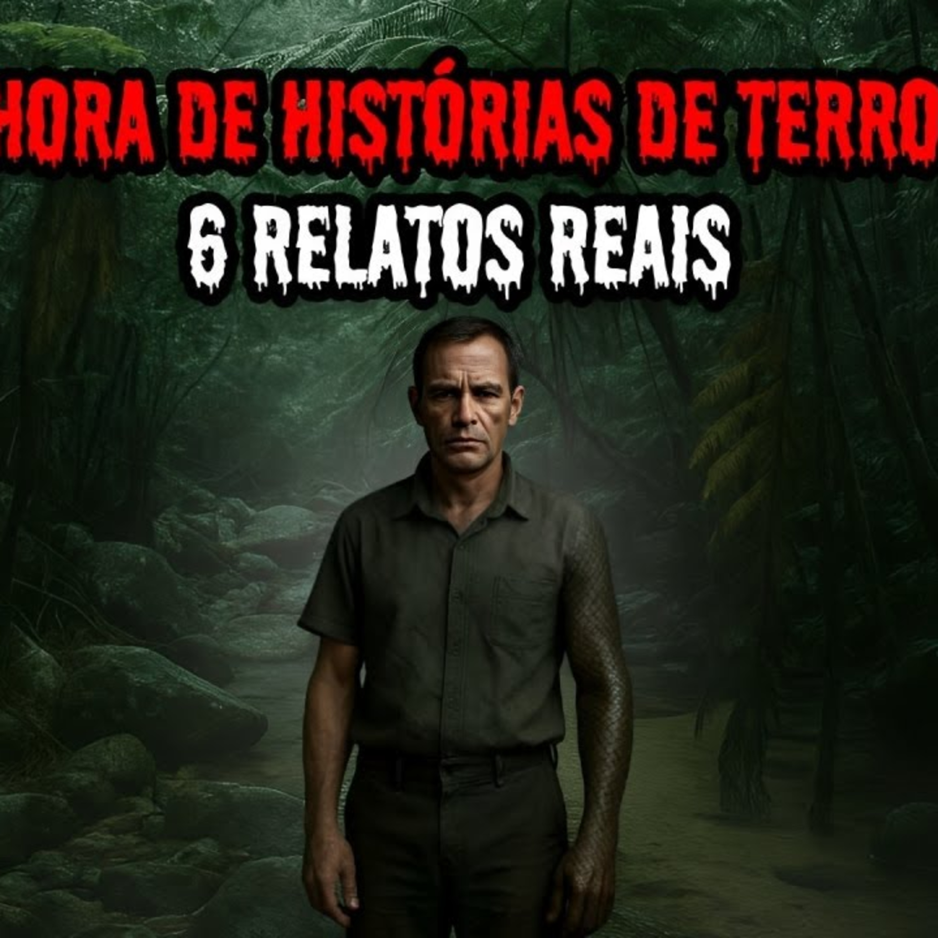 1 HORA DE TERROR - 6 RELATOS REAIS | EP.295 episode artwork