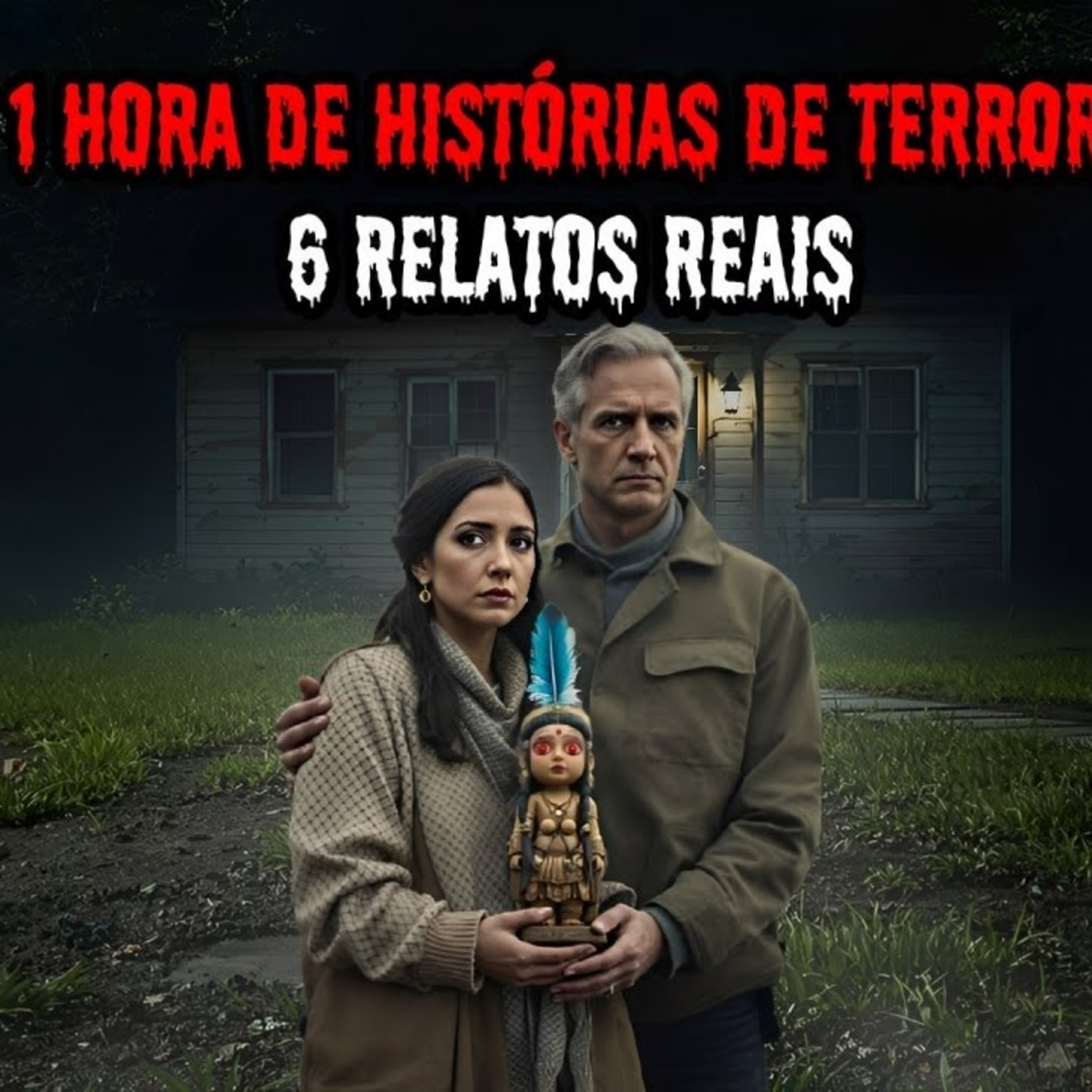 1 HORA DE TERROR - 6 RELATOS REAIS | EP.327 episode artwork
