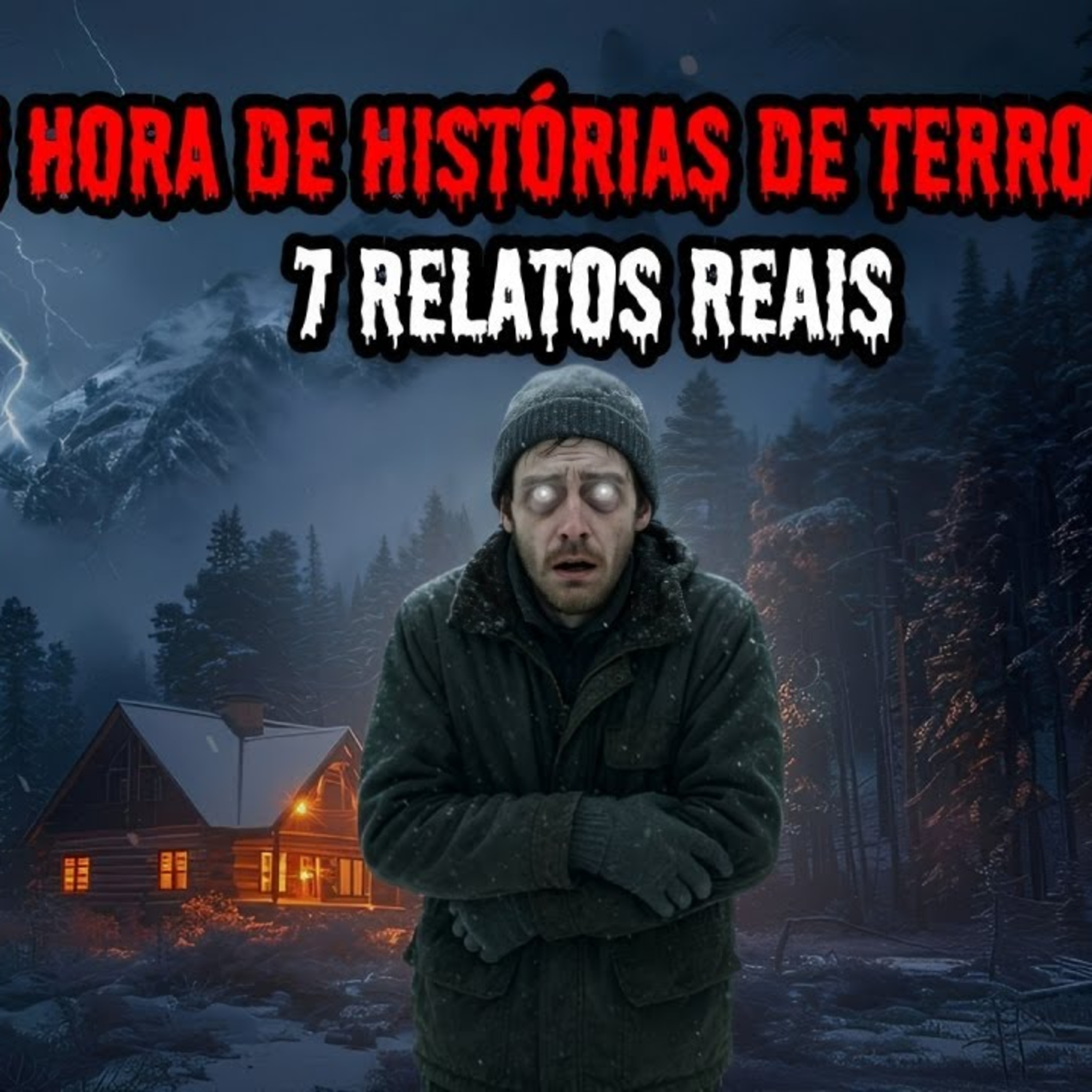 1 HORA DE TERROR - 7 RELATOS REAIS | EP.343 episode artwork