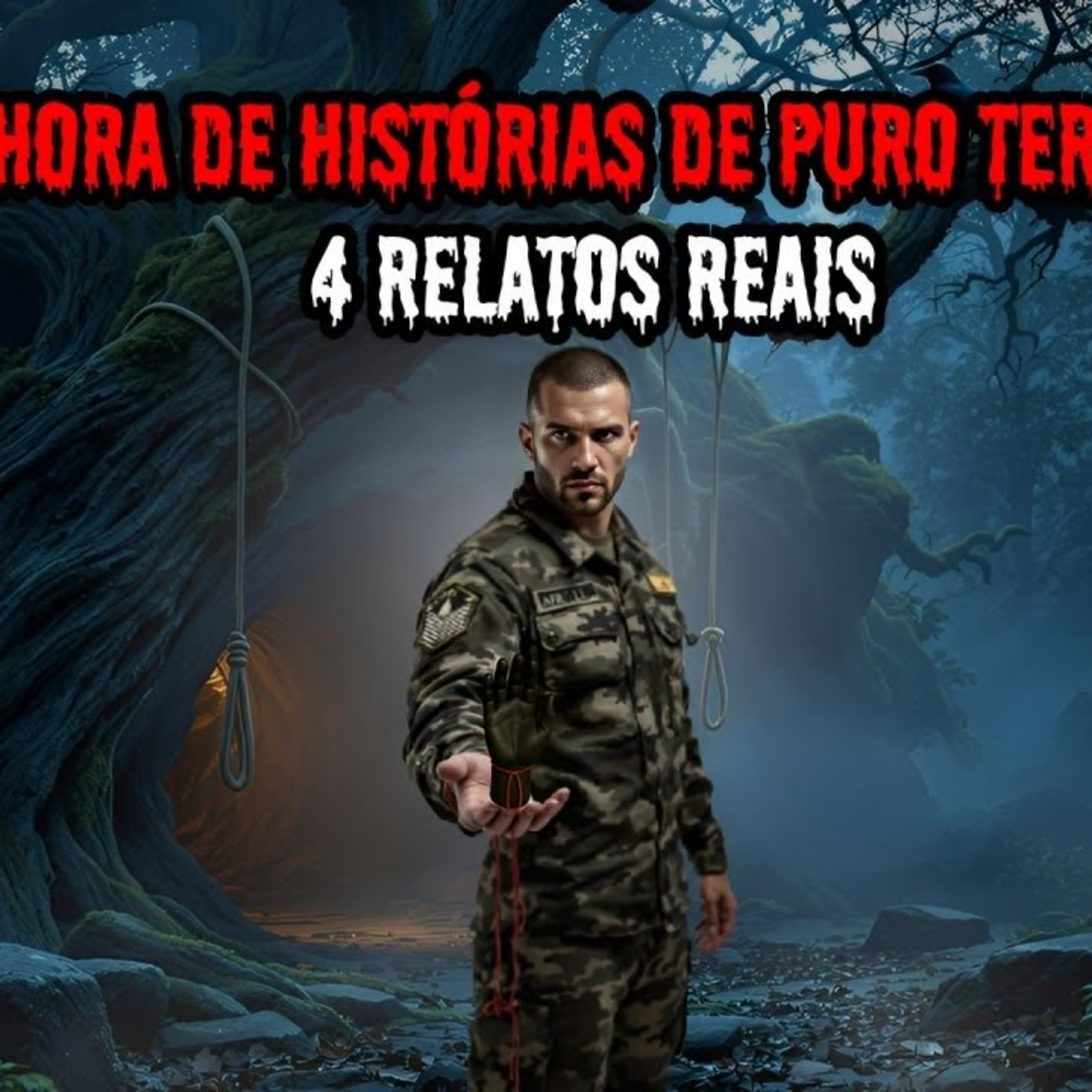 1 HORA DE TERROR - 4 RELATOS REAIS | EP.344 episode artwork