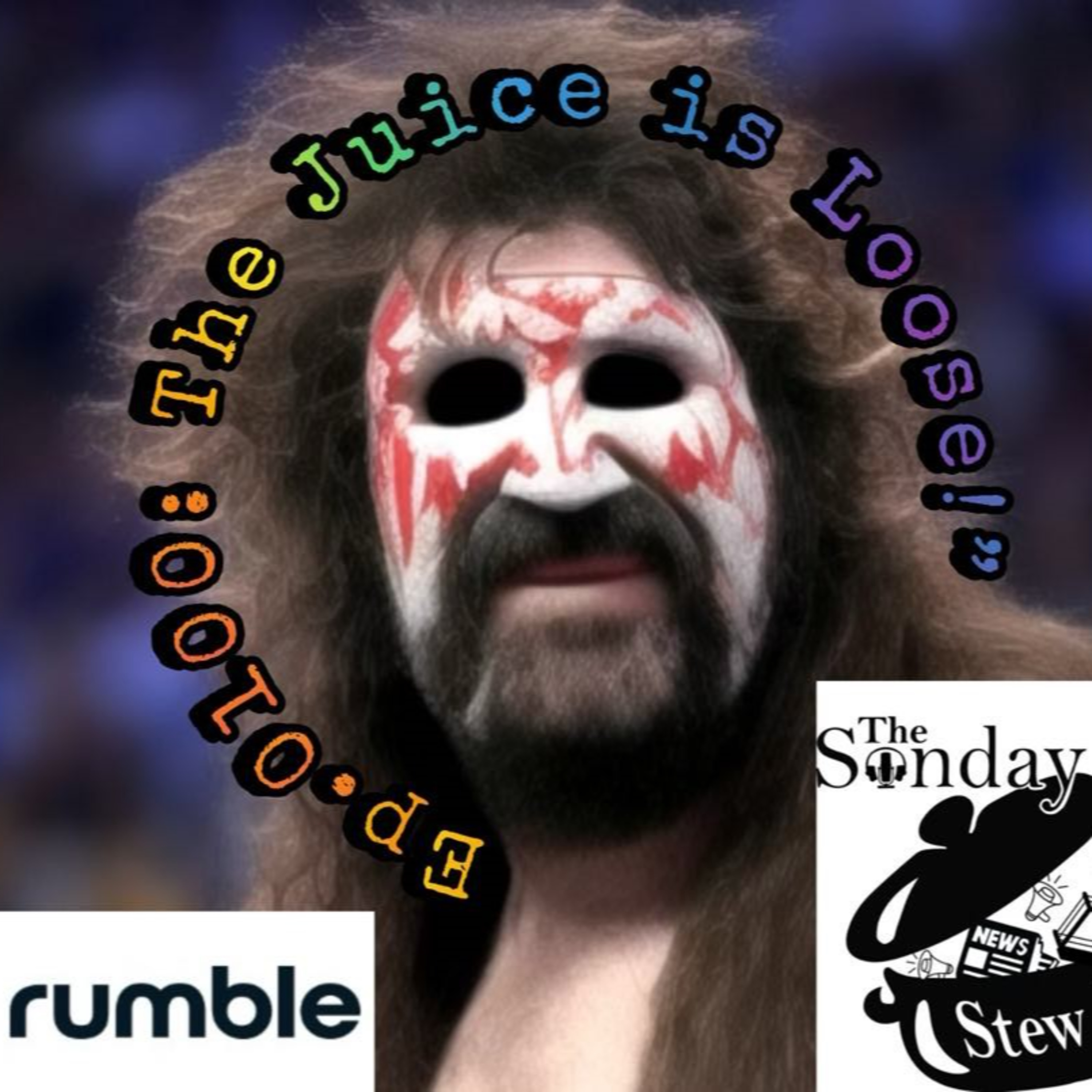The Sunday Stewpot Ep 100 "the juice is loose" episode artwork