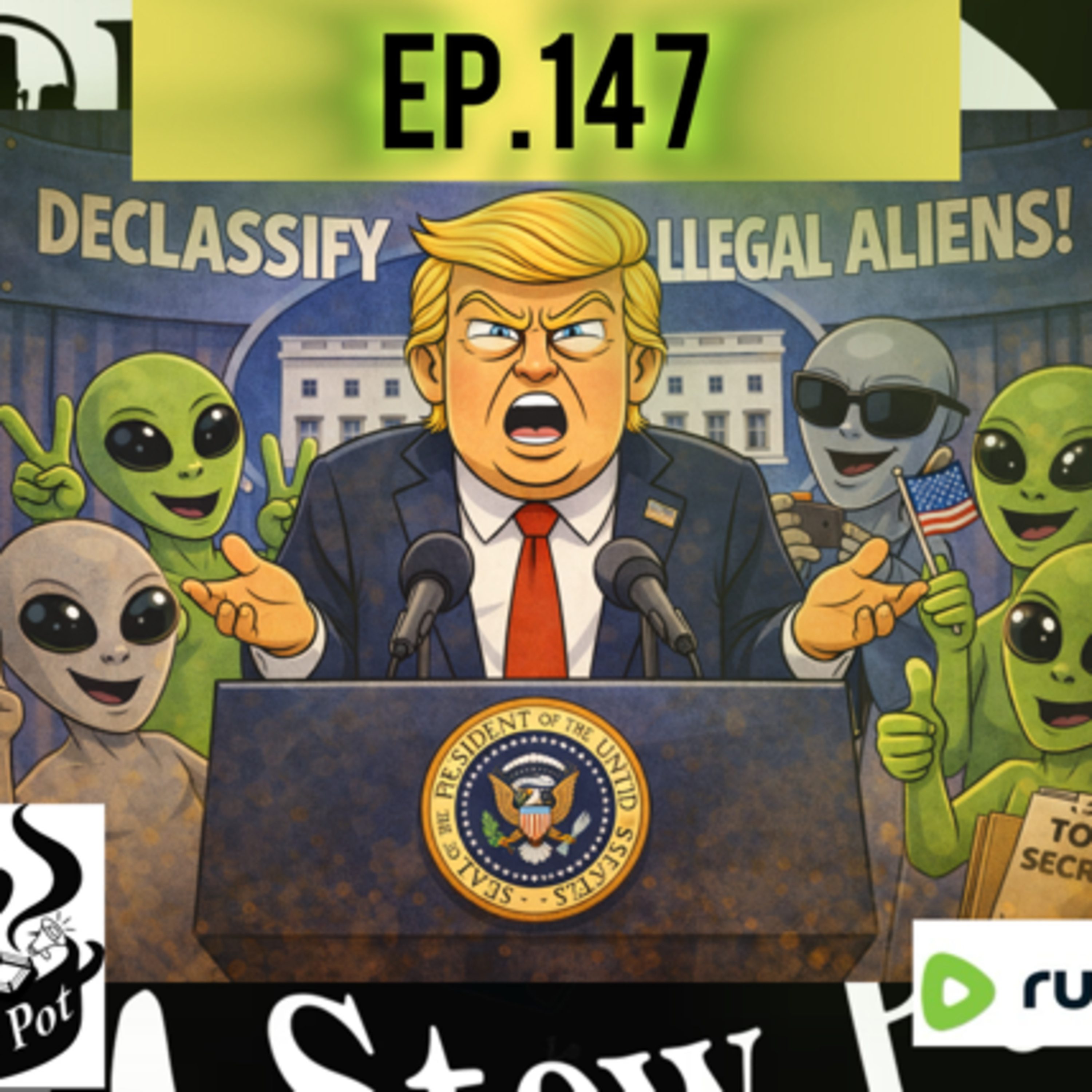 The Sunday Stew Pot ep 147 Declassify Illegal Aliens  episode artwork