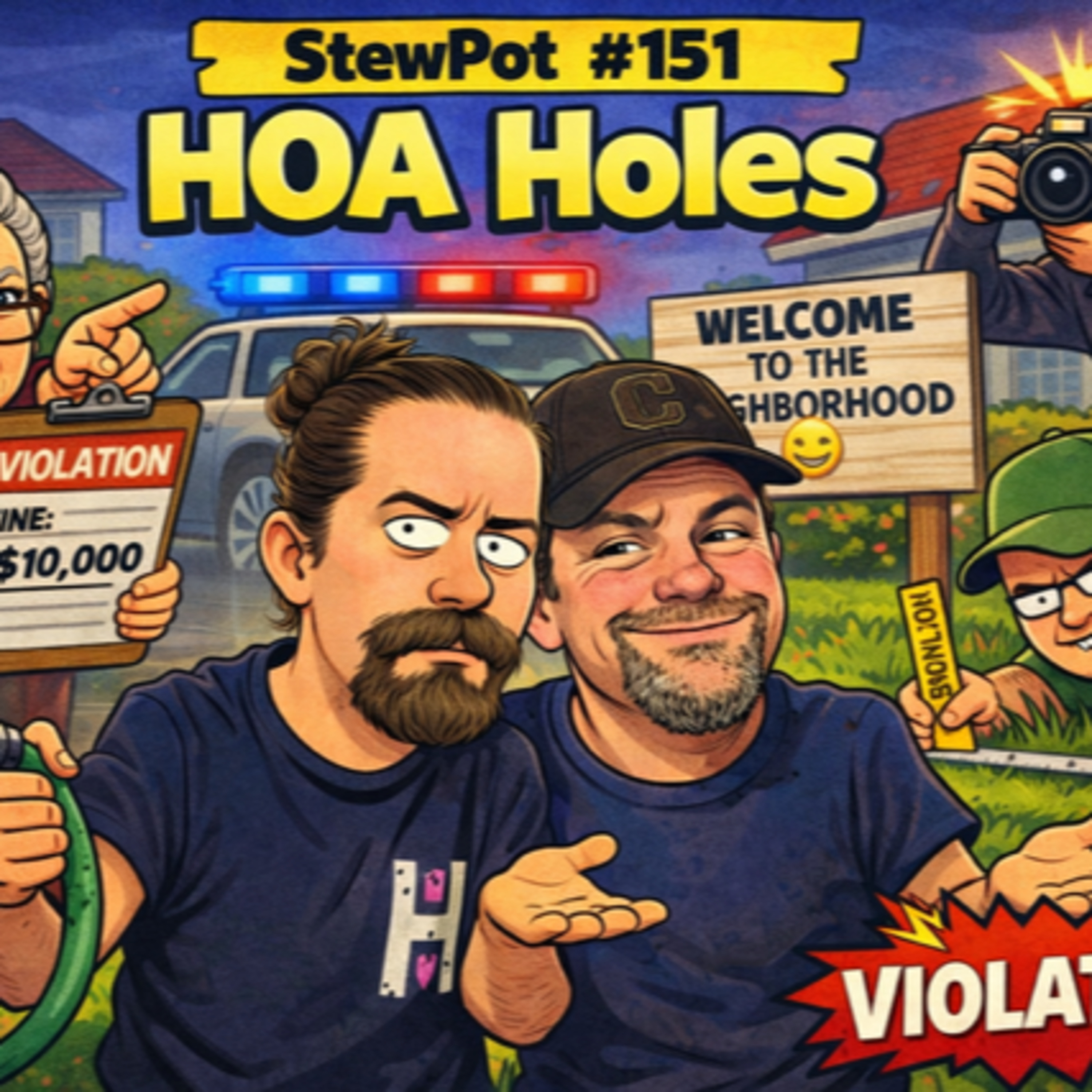 The Sunday Stew Pot ep 151 "HOA holes" episode artwork